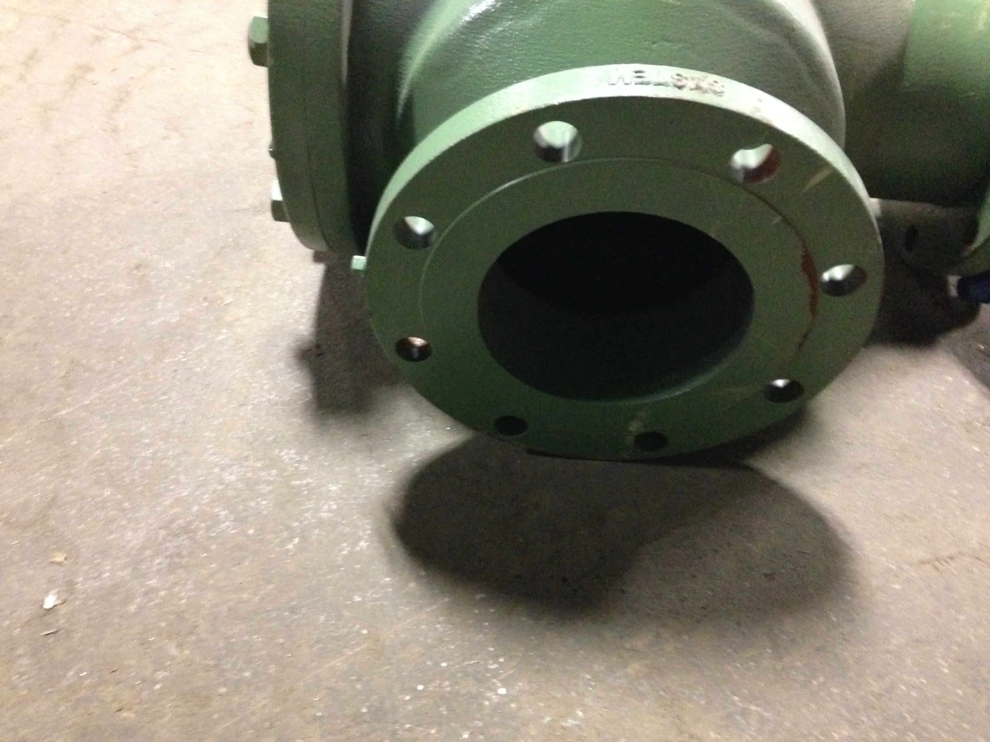 6" x 6" Ductile Iron Flanged Suction Diffuser Rear Strainer Pullout - Image 2