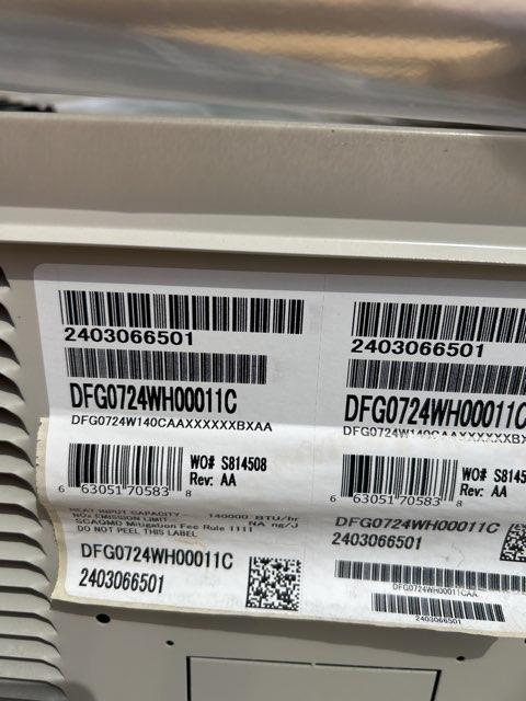 6 Ton Two-Stage Convertible Natural Gas/Electric Packaged Unit, 11.2 EER, 460/60/3, R410A - Image 4