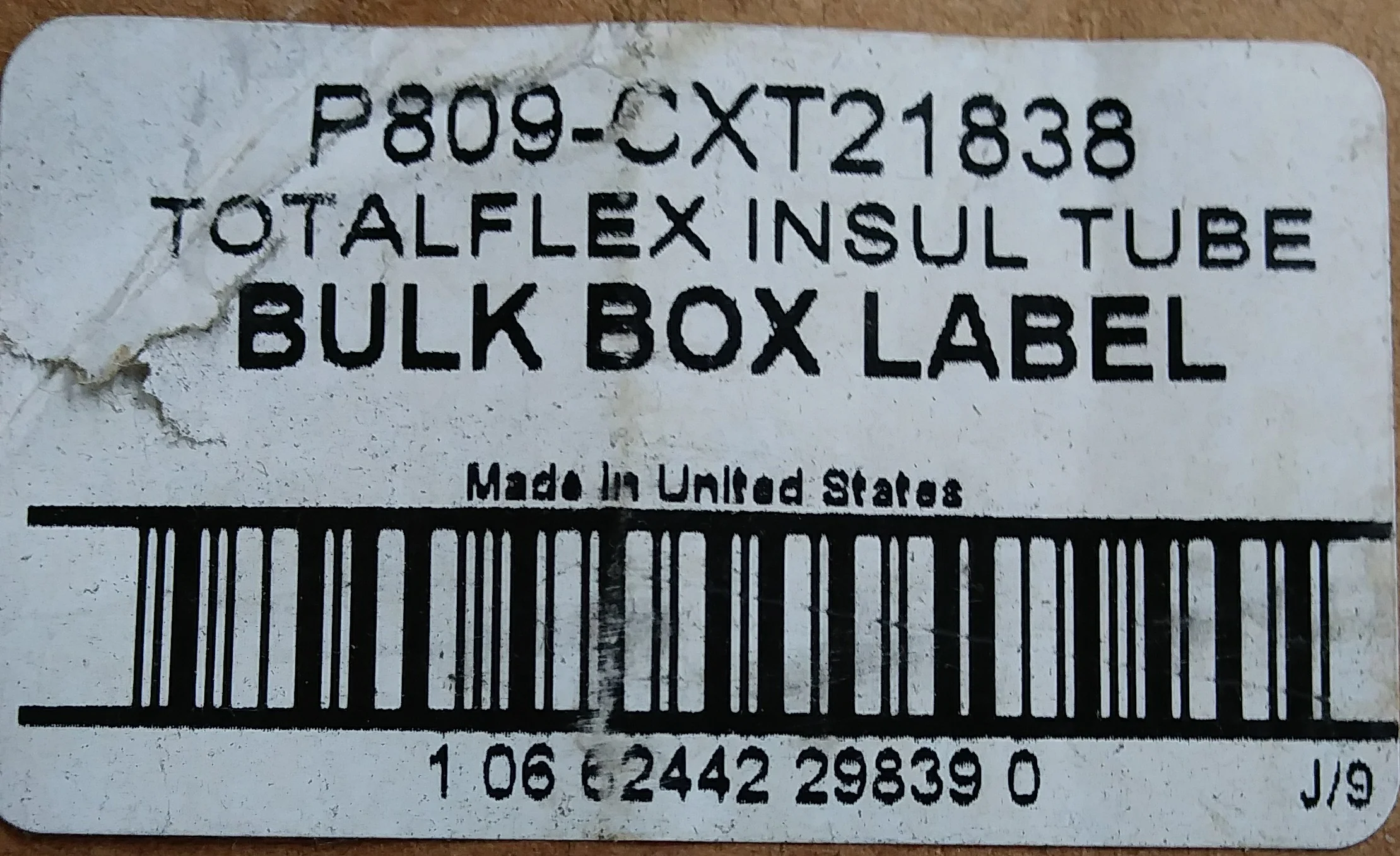6' TOTALFLEX COPPER TUBE INSULATION (BOX OF 16), 2-1/8" INNER DIAMETER - Image 4