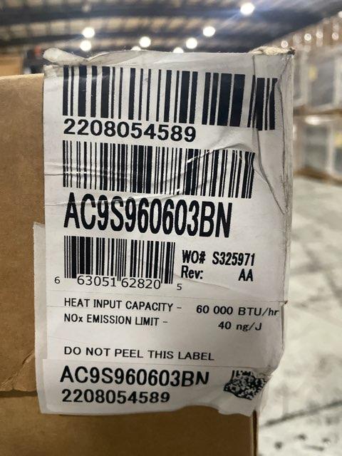 60,000 BTU Low NOx 1-Stg Downflow/Horizontal ECM Multi Speed Gas Furnace 96% 115/60/1 CFM: 1200 - Image 6
