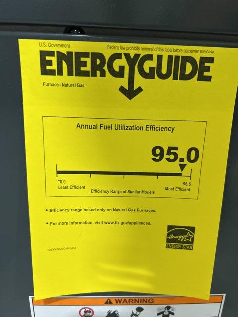 60,000 BTU Multi-Position ECM Natural Gas Furnace, 95.5% 115/60/1 Cfm:1000 - Image 6