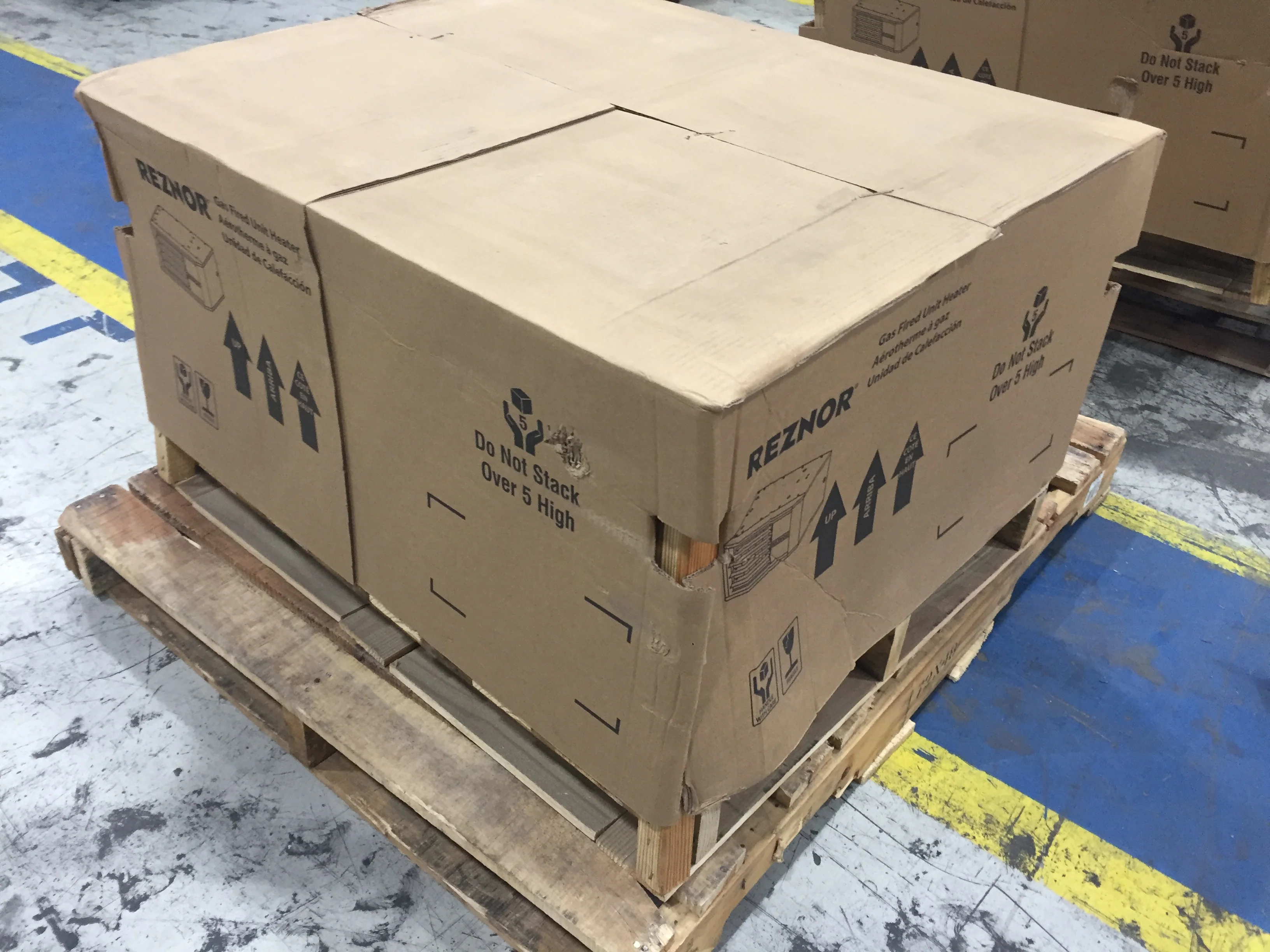 60,000 BTU Power Vent Natural Gas Unit Heater; 83%, 115/60/1 - Image 7
