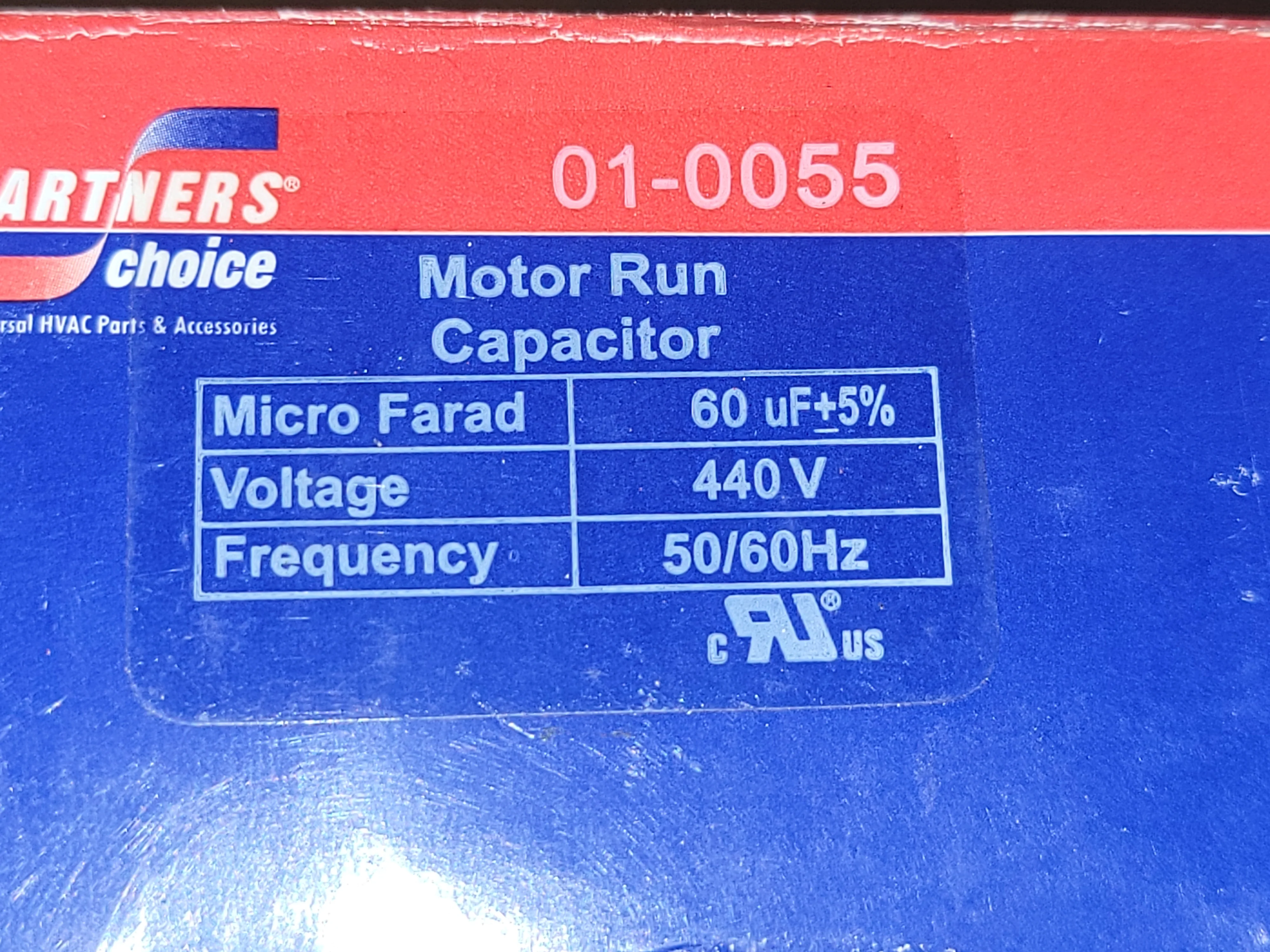 60UF  x 440VAC Oval Run Capacitor - Image 3