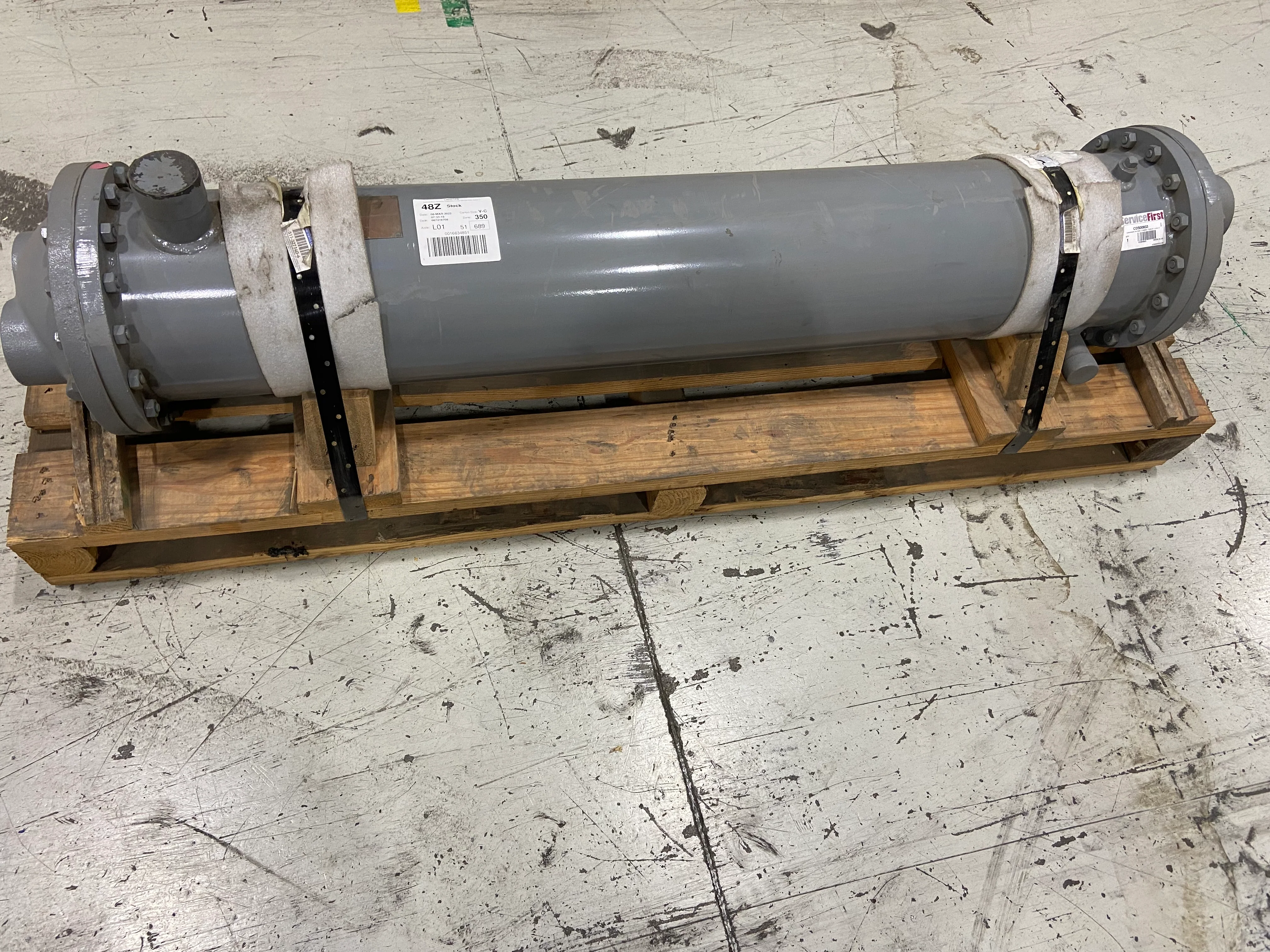 65 Ton Fresh Water Condenser 2 Passes 1 Circuit