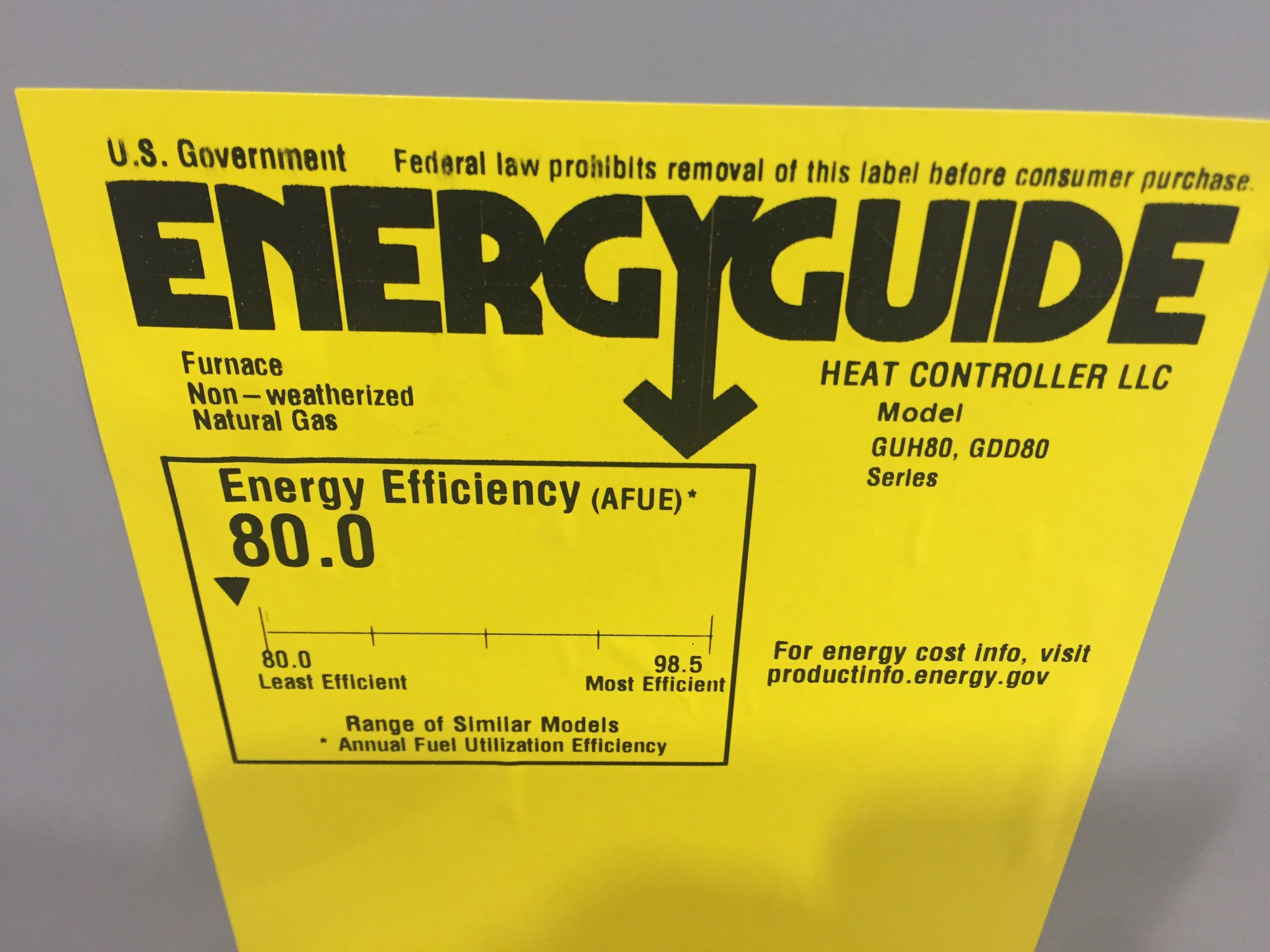 66,000 BTU 1-Stg Up/Horz PSC Var Spd Gas Furnace 80% and 2.5 Ton 1-Stg SS HP 14 SEER, 208-230/60/1 - Image 5