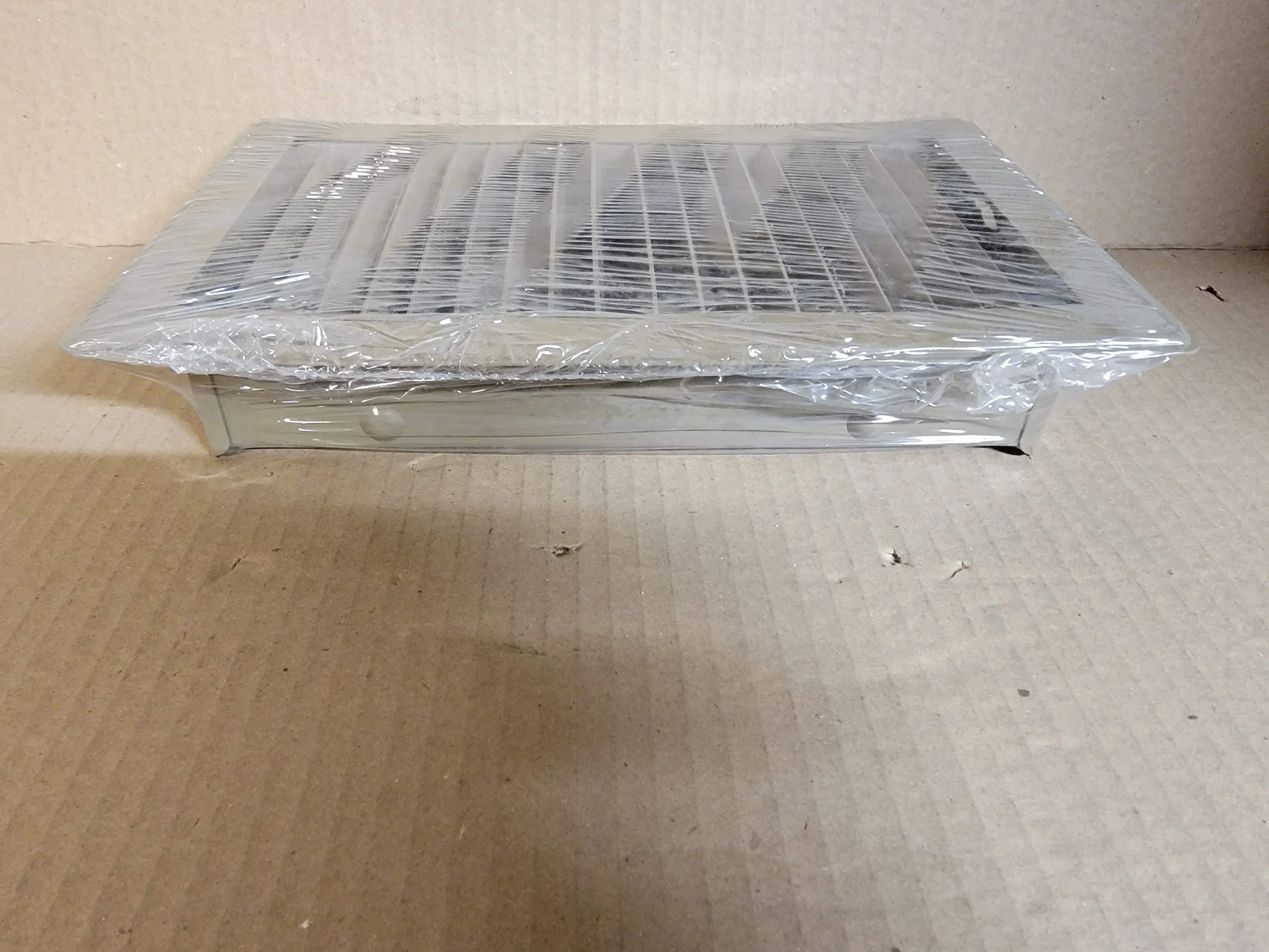 6X10 411-HEAVY GAUGE STEEL FLOOR REGISTER - Image 2