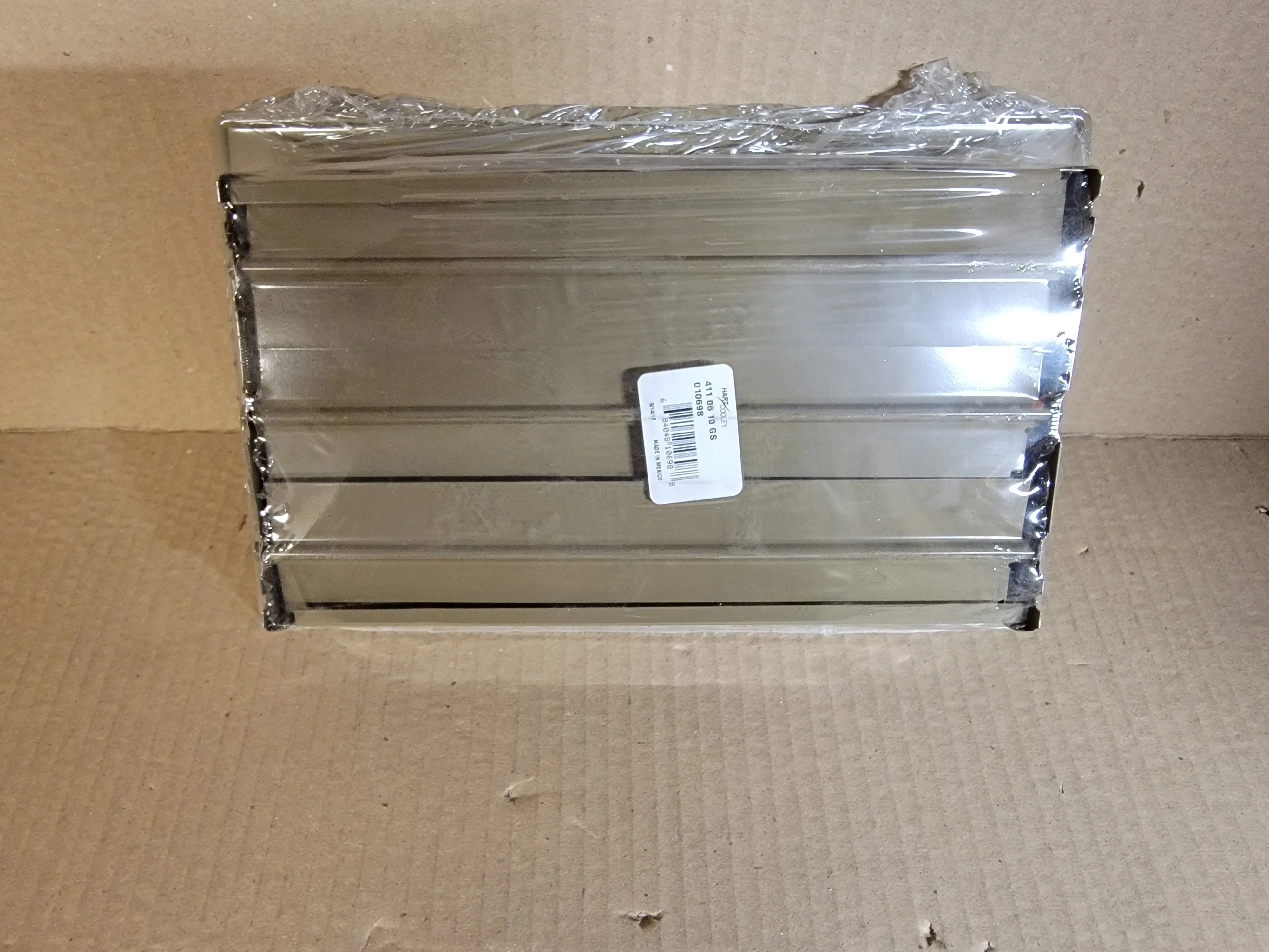 6X10 411-HEAVY GAUGE STEEL FLOOR REGISTER - Image 3