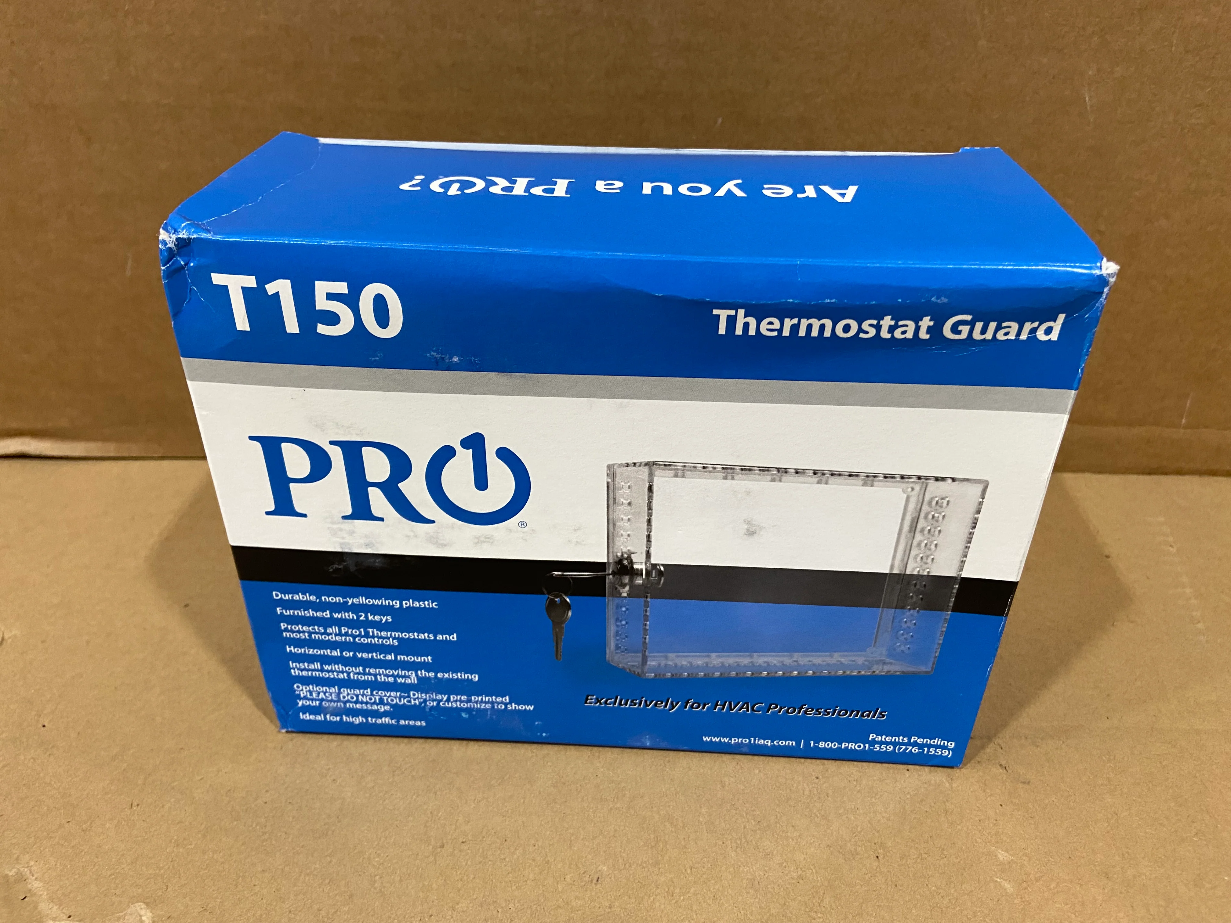 7" X 5-1/2" Locking Thermostat Guard - Image 3