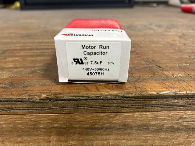 7.5 MFD X 440 V Oval Run Capacitor - Image 2