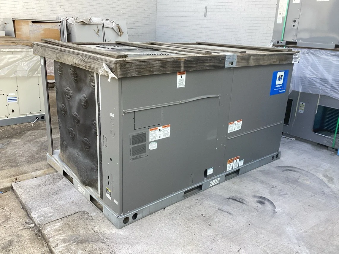 7.5 Ton Two-Stage Convertible Packaged Heat Pump Unit, 11 EER, 208-230/60/3, R410A - Image 2