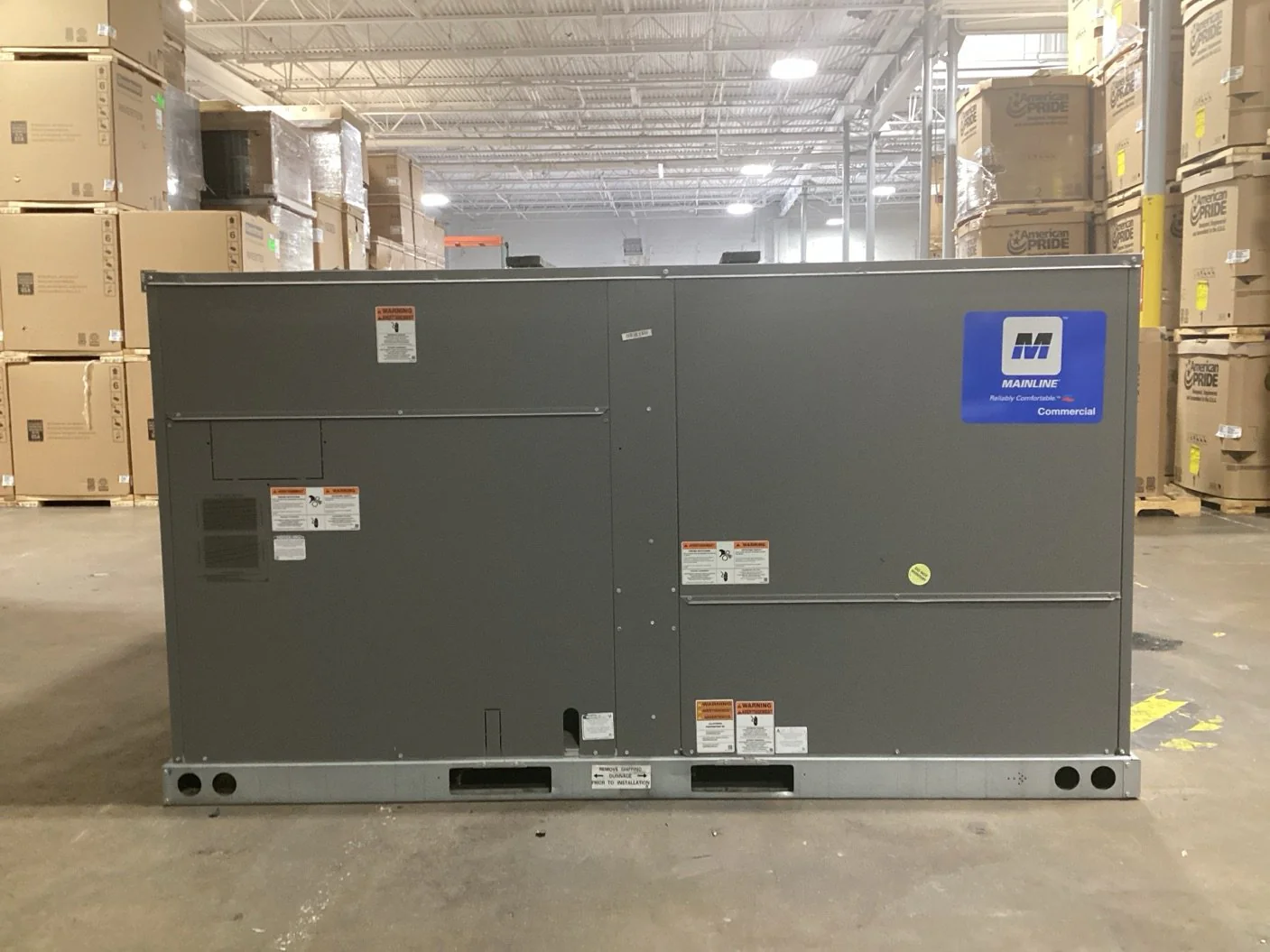 7.5 Ton Two-Stage Convertible Packaged Heat Pump Unit, 11 EER, 460/60/3, R410A - Image 2
