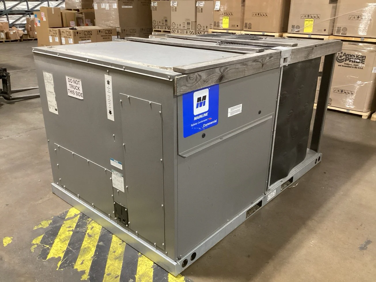 7.5 Ton Two-Stage Convertible Packaged Heat Pump Unit, 11 EER, 460/60/3, R410A - Image 3