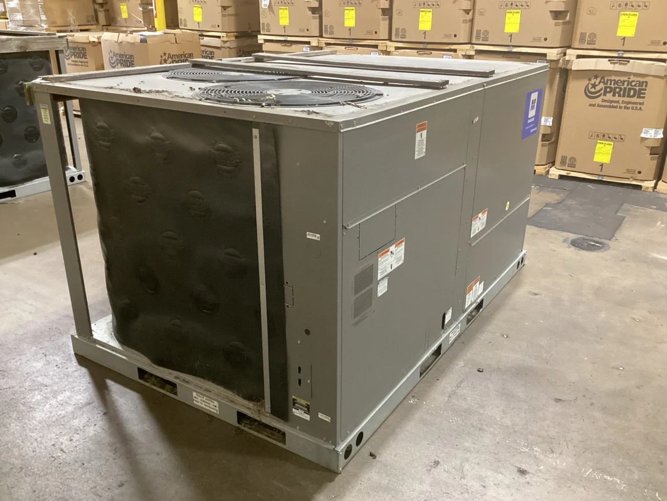 7.5 Ton Two-Stage Convertible Packaged Heat Pump Unit, 11 EER, 460/60/3, R410A - Image 4