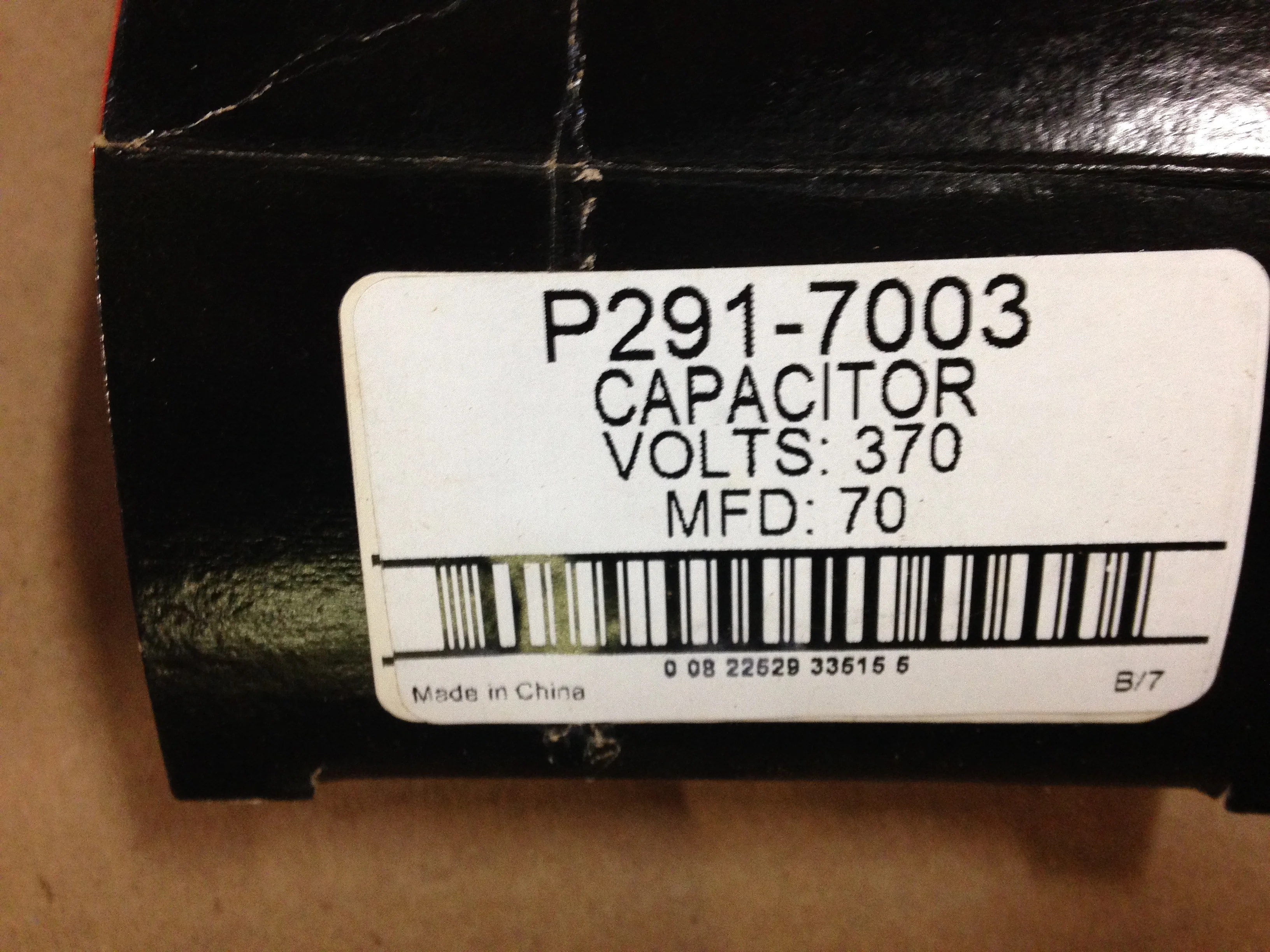 70 MFD x 370 VAC Oval Run Capacitor - Image 5