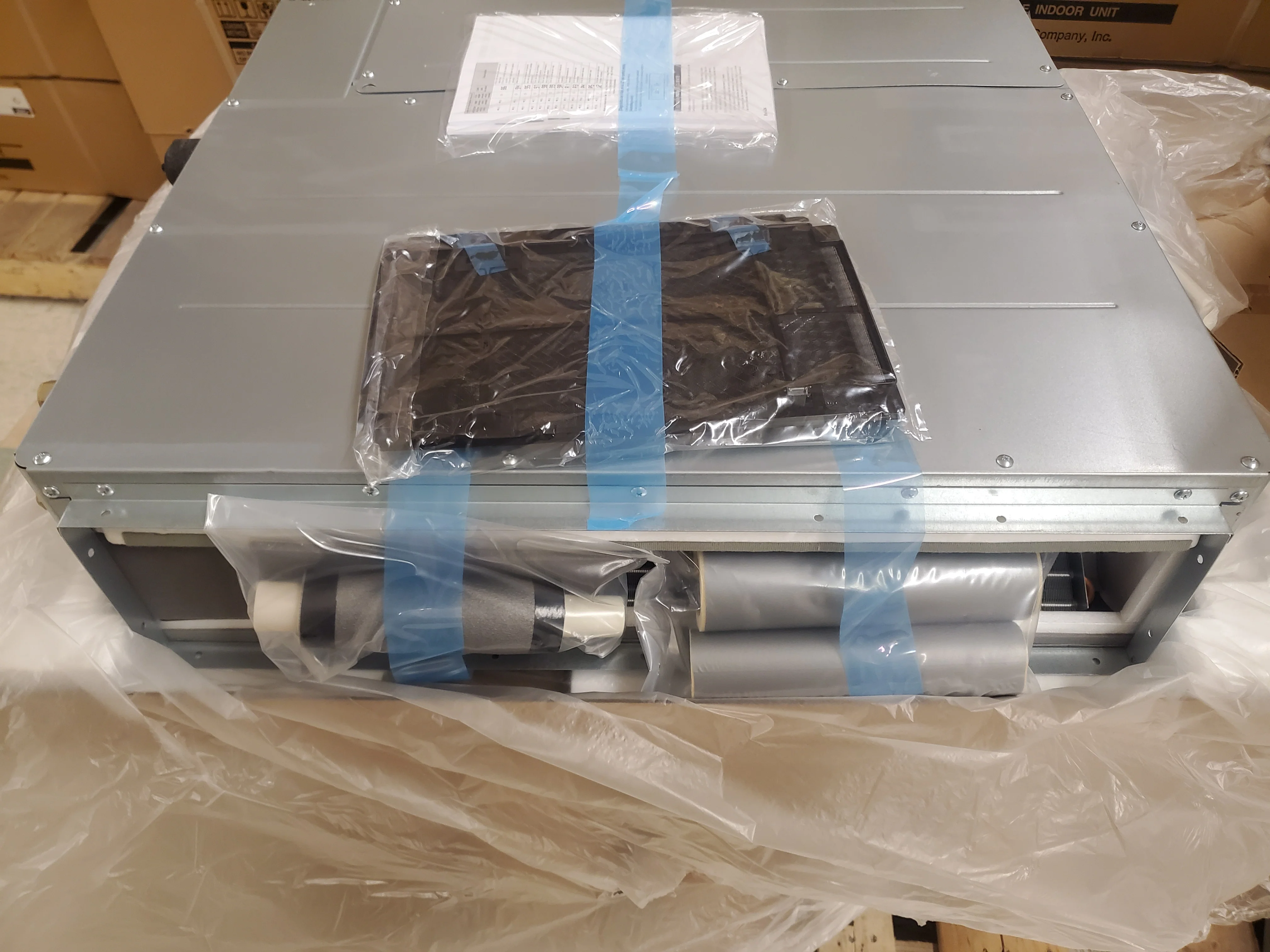 7,000 BTU Classic Series Slim Duct Inverter Indoor Mini-Split Heat Pump Unit - Image 2