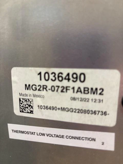 72,000 BTU 1-Stg Downflow ECM Multi Speed Gas Manufactured Housing Furnace 95% 120/60/1 CFM: 1560 - Image 4