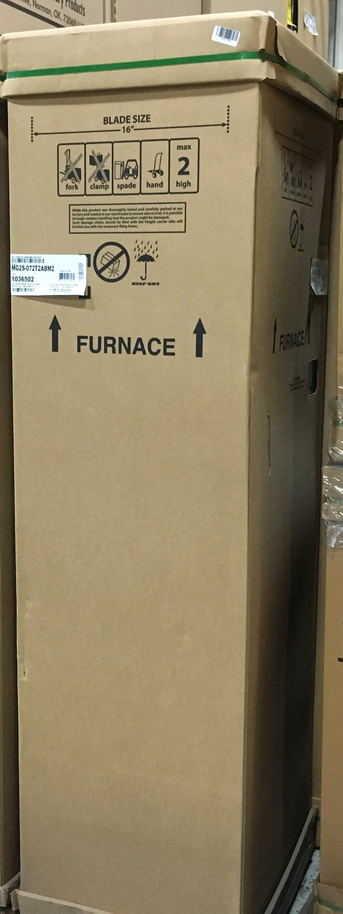 72,000 BTU Manufactured Housing Two-Stage Downflow ECM Multi Speed Gas Furnace 96% AFUE 120/60/1 - Image 8