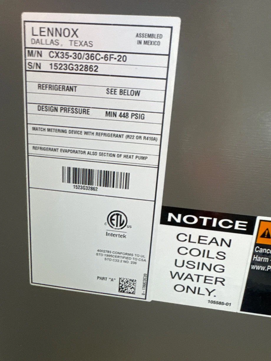 75,000 BTU Up/Horz Gas Furnace 80%, 3 Ton Inverter Comm Comp AC 19.5 SEER2 and 3 Ton Up Cased A Coil - Image 5