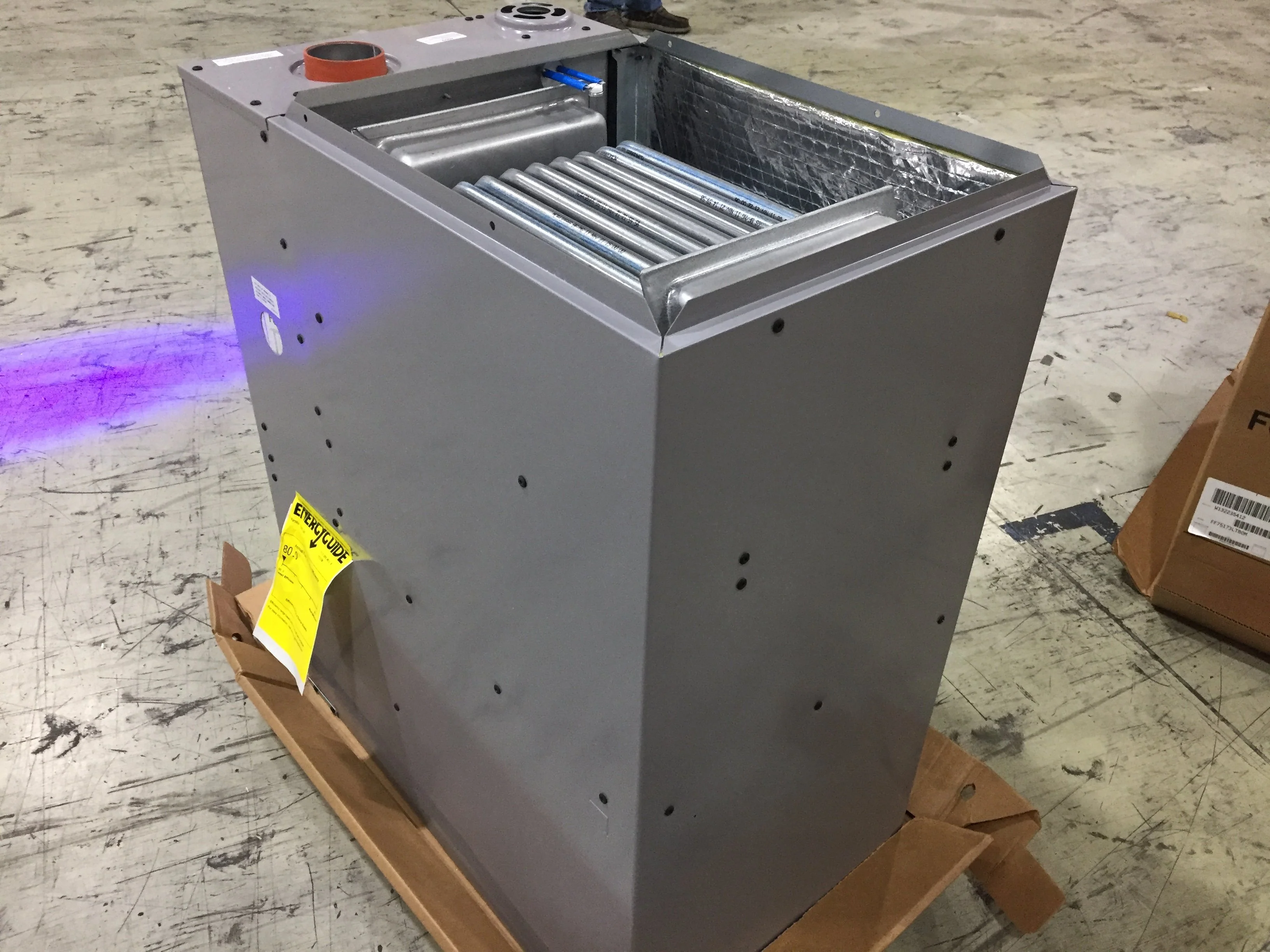 75,000 BTU Comm 2 Stage Up/Horiz ECM Var Spd Gas Furnace 80% 115/60/1 CFM: 1200 - Image 4