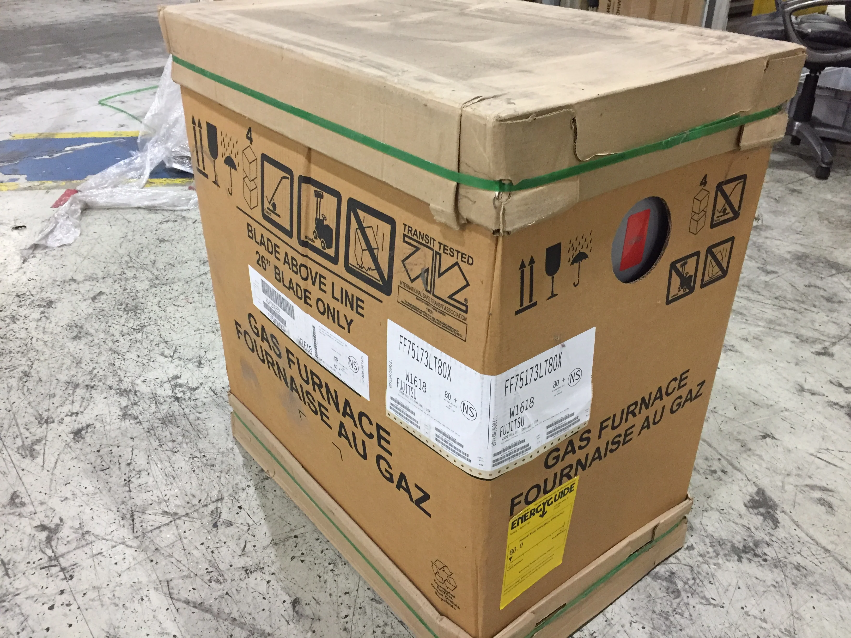 75000 BTU 2 Stage Comm Up/Horiz ECM Var Spd Gas Furnace 80% 115/60/1 CFM: 1200 - Image 6