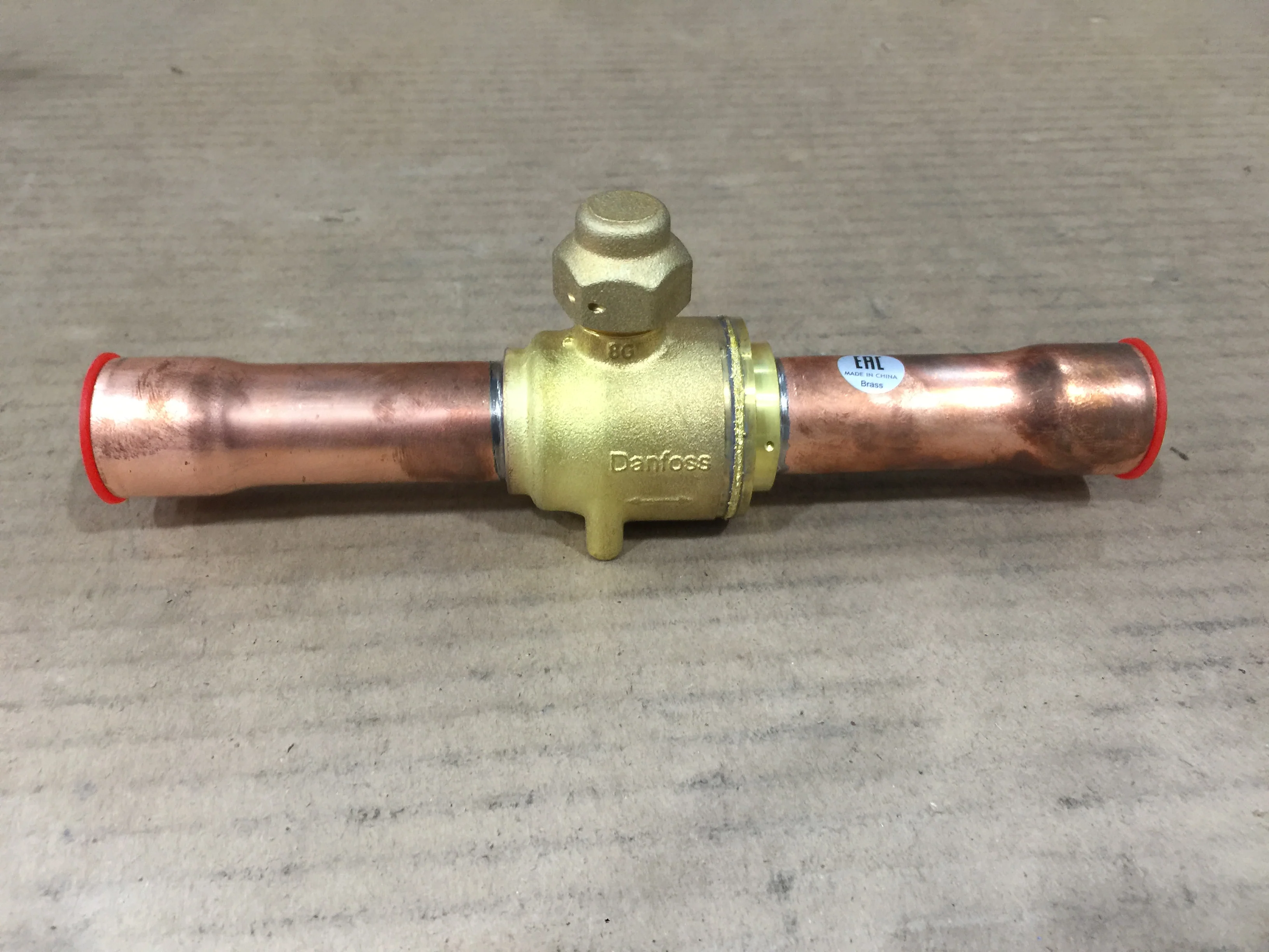 7/8"-22.00mm ODF Shut-Off Ball Valve - Image 2
