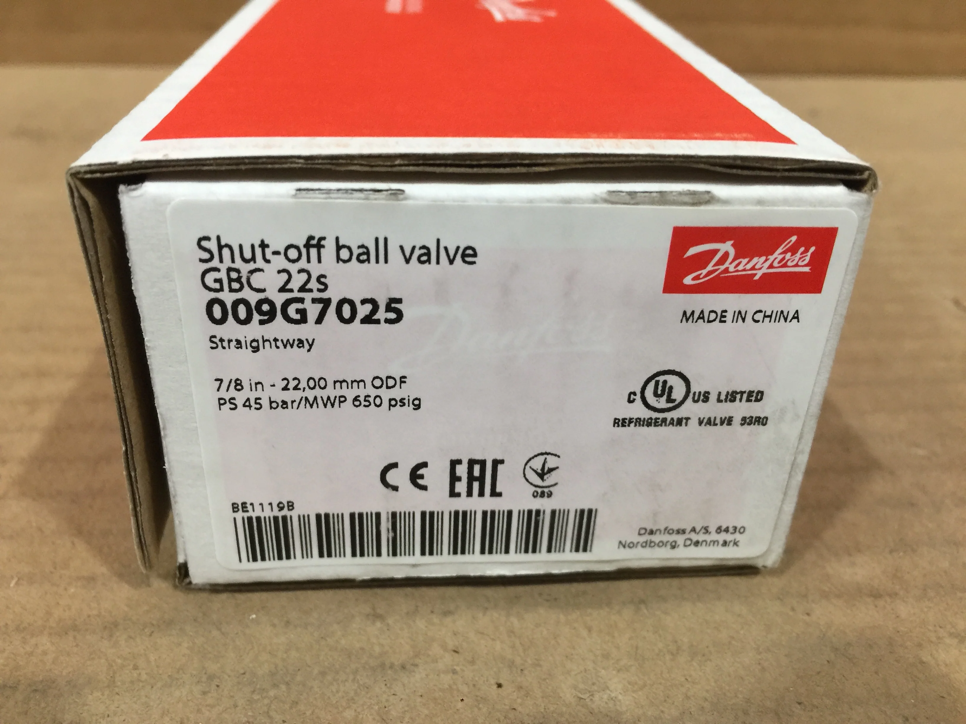 7/8"-22.00mm ODF Shut-Off Ball Valve - Image 4
