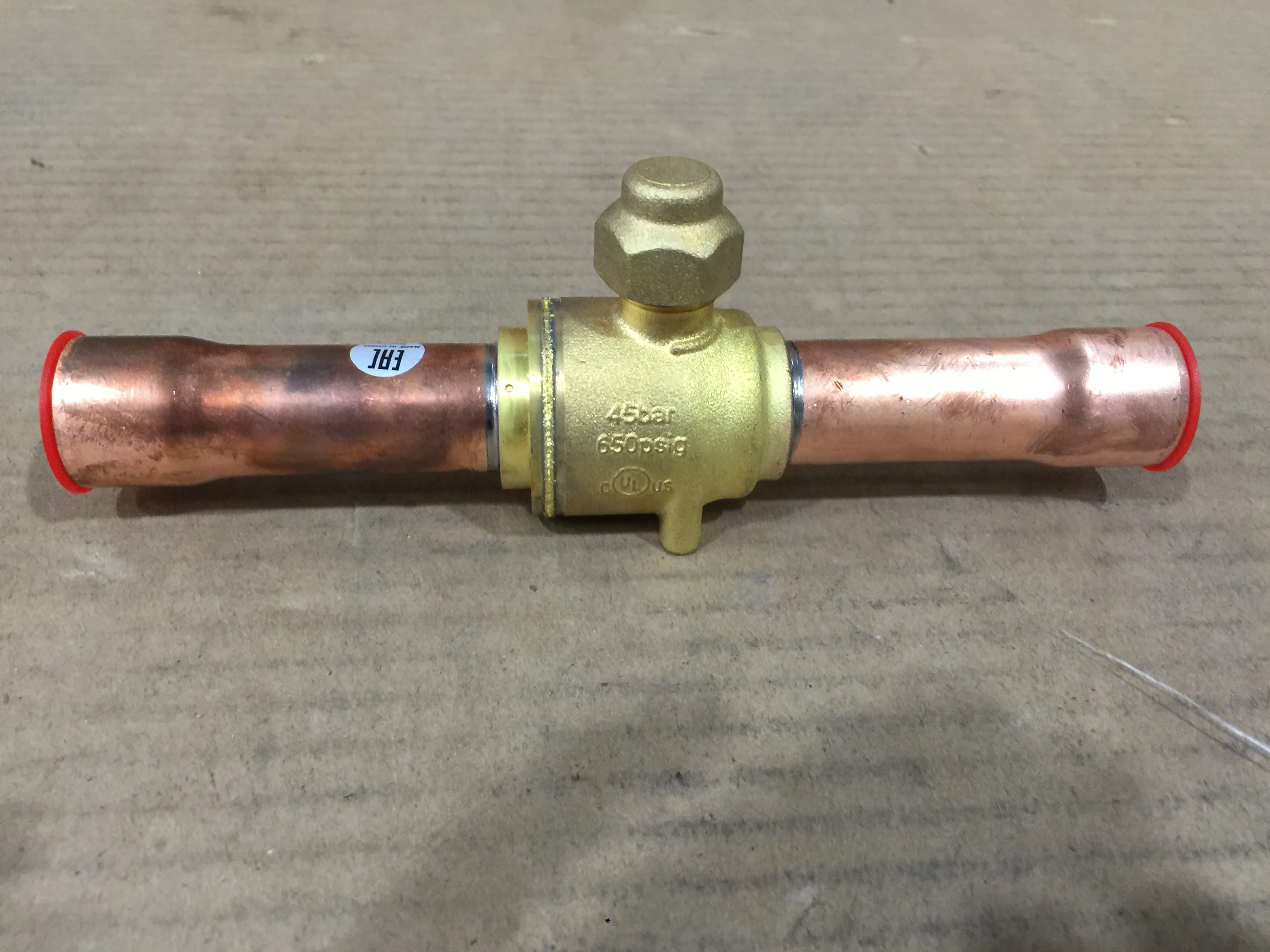 7/8"-22.00mm ODF Shut-Off Ball Valve - Image 6