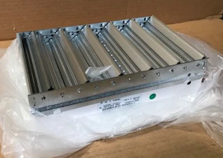 8 x 12" White Steel Double Deflection Vertical Supply Register/W Opposed-Blade Damper" - Image 5