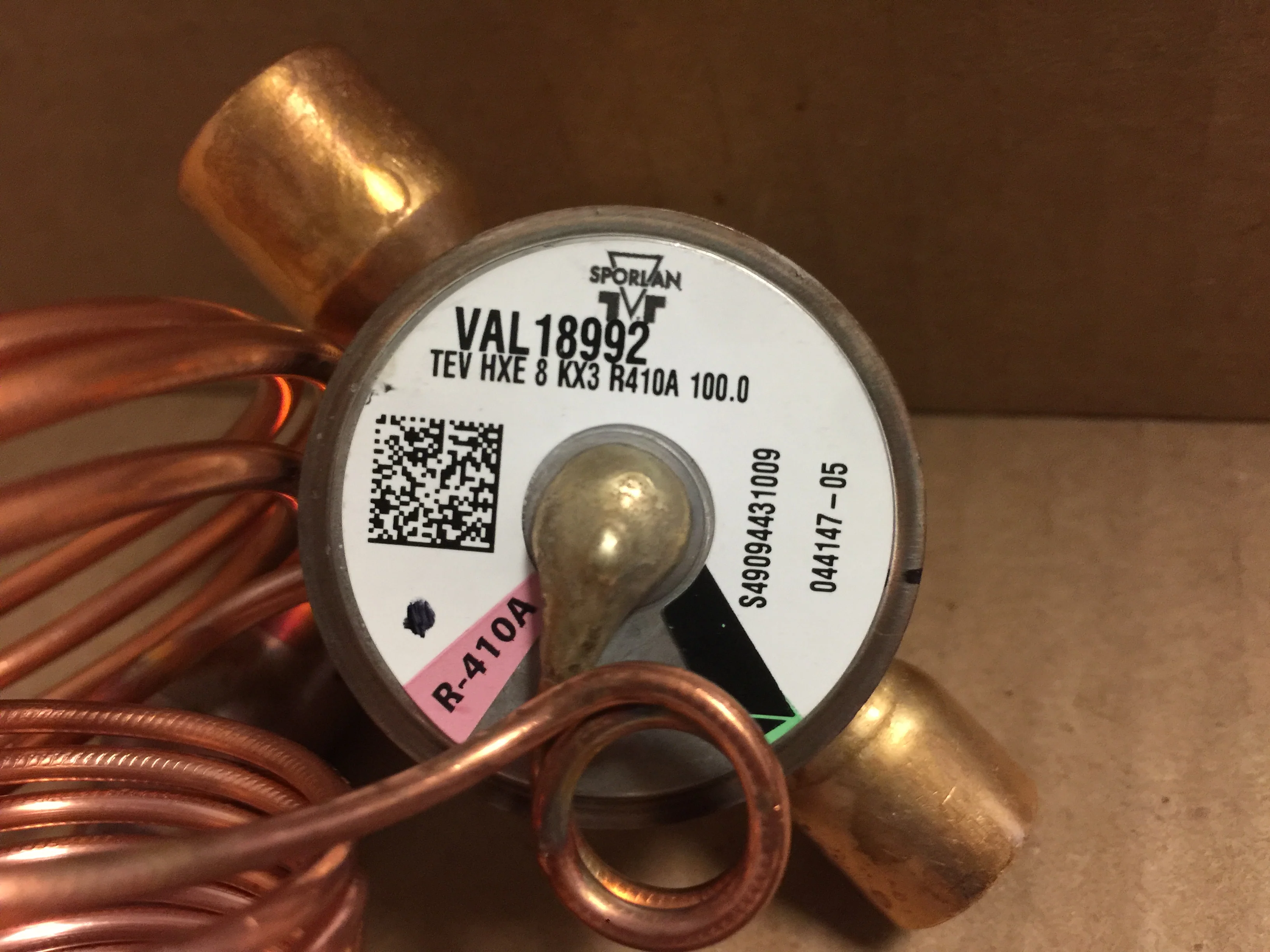 8 Ton Thermostatic Expansion Valve; R-410A