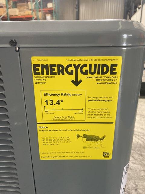80,000 BTU 1-Stg Up/Horz ECM Gas Furnace 80%, 4 Ton 1-Stg SS AC R-410A 13.4 SEER2 and 24V Thermostat - Image 3