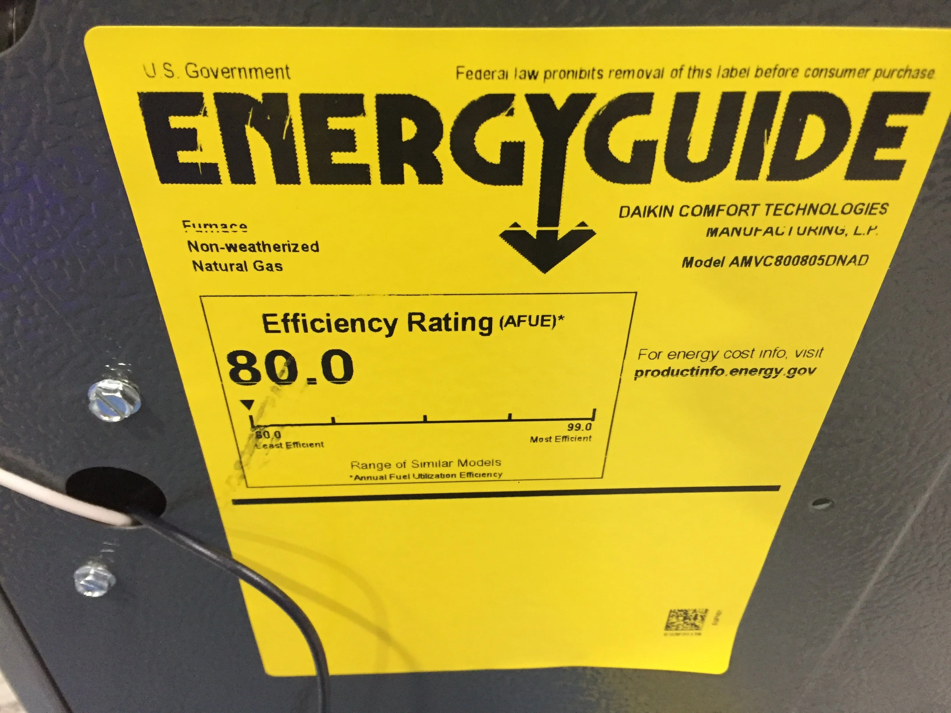 80,000 BTU 2-Stg Up/Horz Comm Compatible Gas Furnace 80% with 2.5 Ton SS Air Conditioner 14.3 SEER2 - Image 5