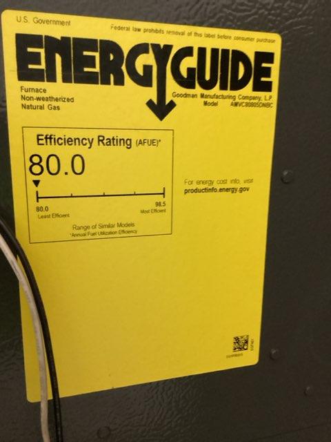 80,000 BTU 2-Stg Up/Horz ECM Variable Speed Comm Compatible Gas Furnace 80% 115/60/1 CFM: 2000 - Image 5