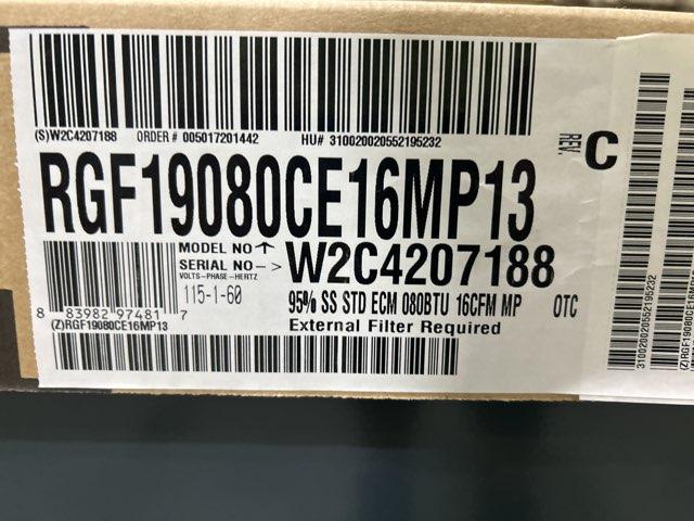 80,000 BTU ECM Motor Multi-Position Natural Gas Furnace, 95.5% 1600 CFM - Image 2