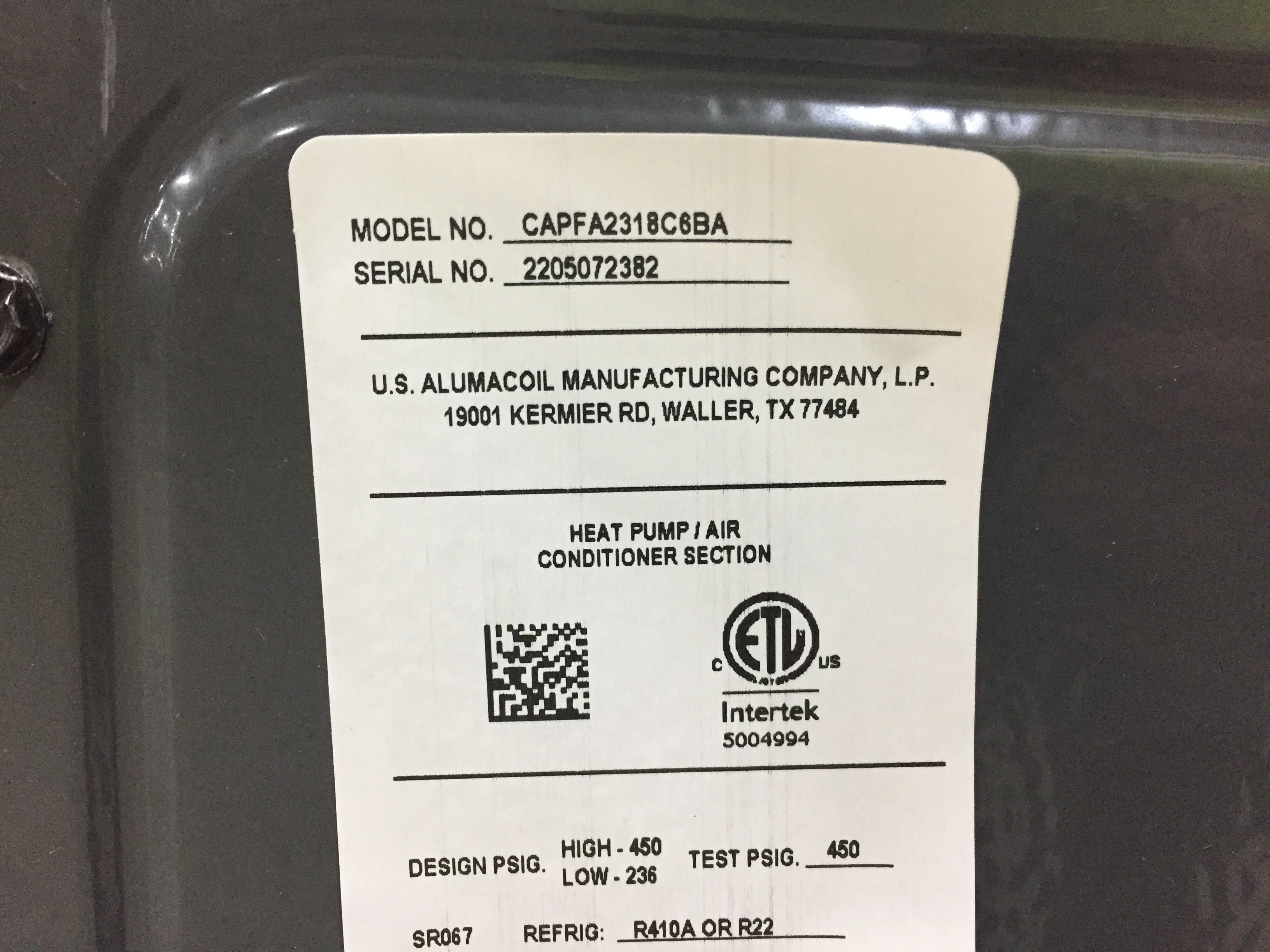 80,000 BTU Low NOx 1-Stg Up/Horz ECM Gas Furnace 96% and 2 Ton AC/HP Up/Down Cased A Coil, R22/R410A - Image 2