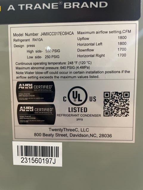 80,000 BTU Up/Horz ECM Gas Furnace 80%, 4 Ton SS AC 13 SEER, 2.5-4 Ton Multi Coil and 24V Thermostat - Image 8
