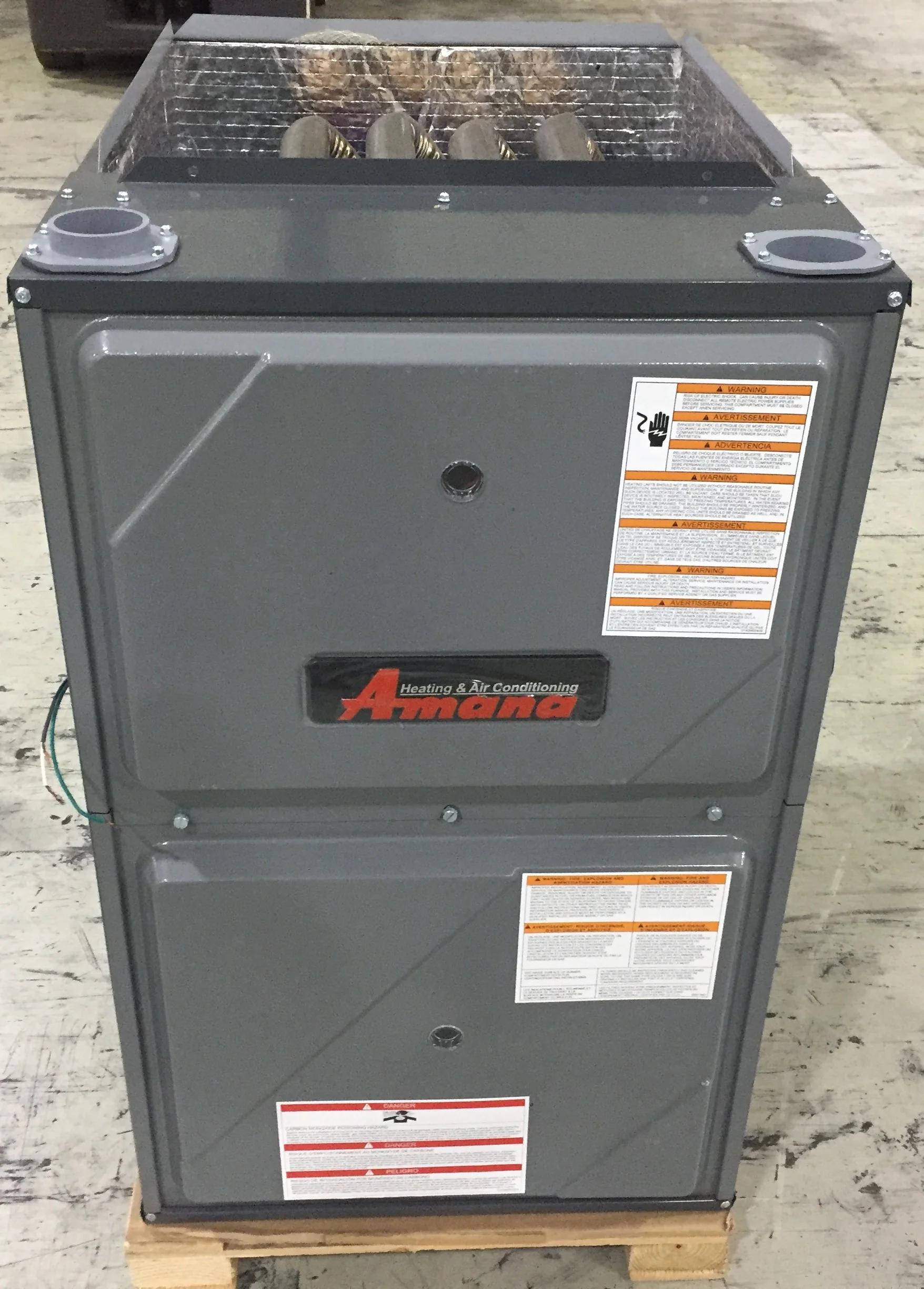 80,000 BTU Single Stage Upflow/Horizontal ECM Multi Speed Gas Furnace 92% AFUE 115/60/1 CFM: 1600 - Image 2