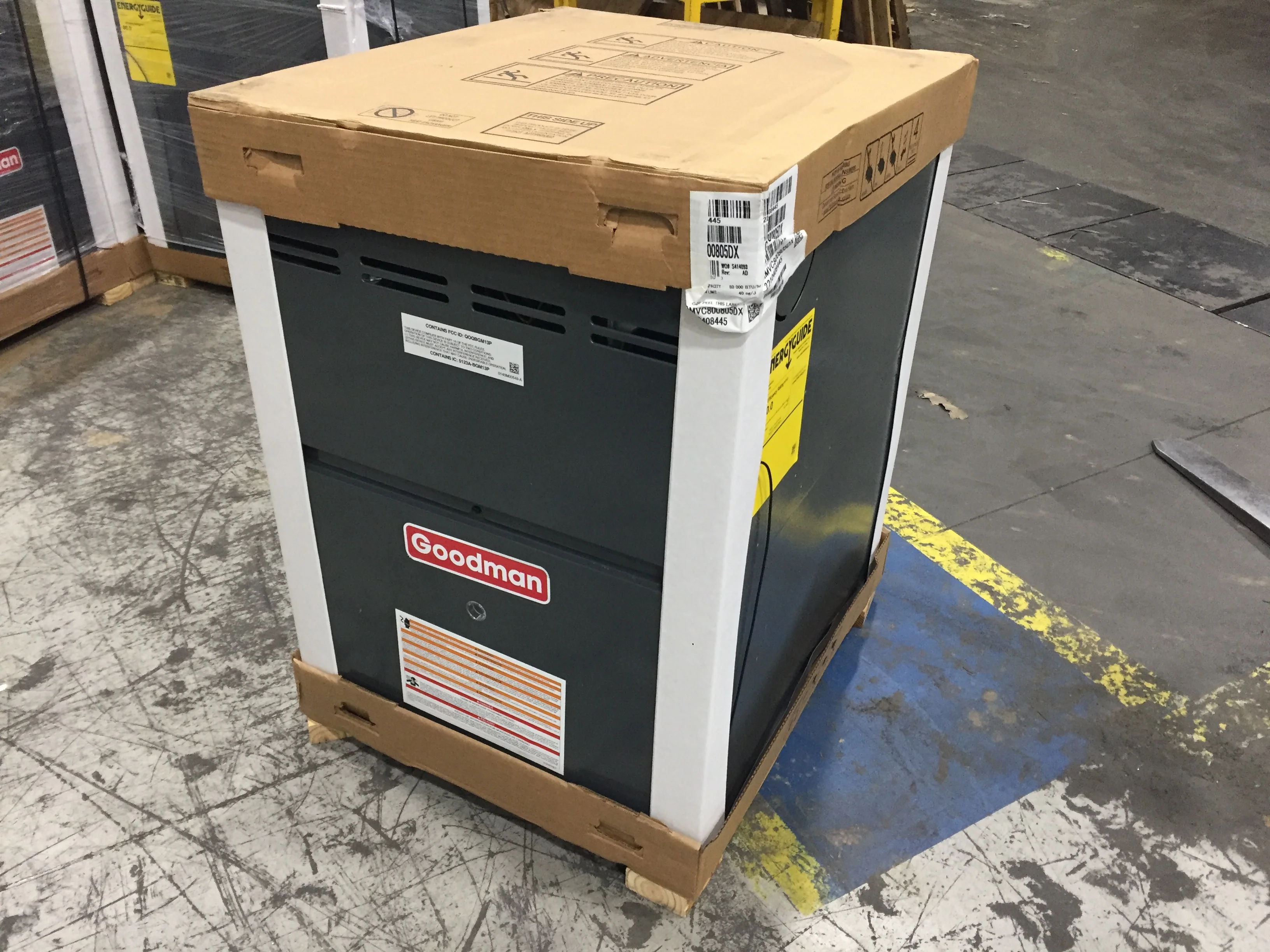 80,000 BTU 2 Stage Upflow/Horizontal Comm Compatible ECM Variable Speed Gas Furnace; 80%, 115/60/1 - Image 6