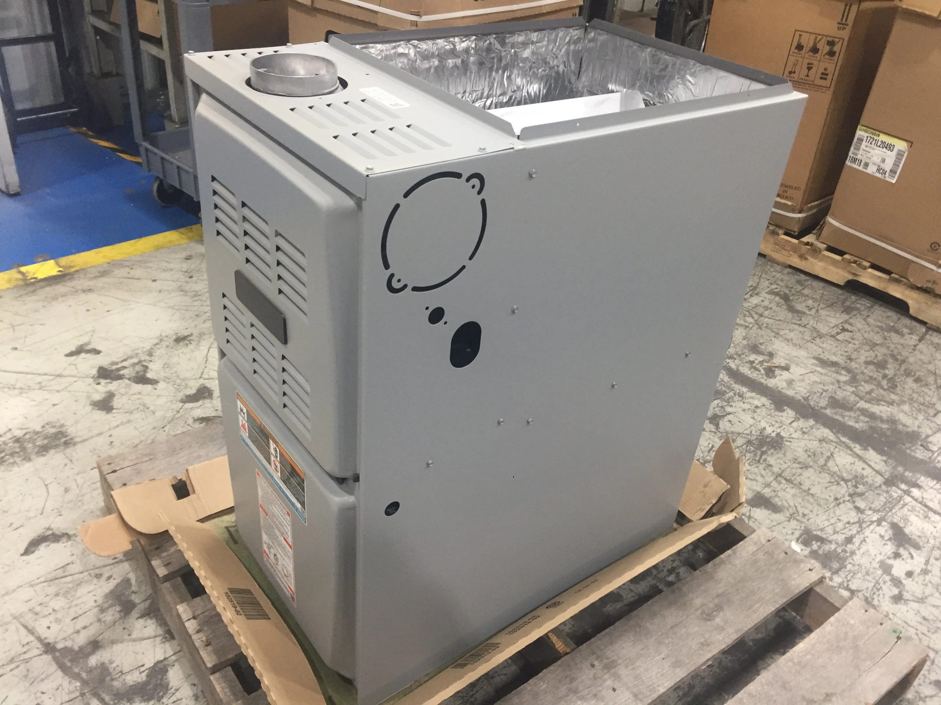 88,000 BTU Single-Stage Upflow/Horizontal ECM Variable Speed Gas Furnace 80% Afue 120/60/1 Cfm: 1600 - Image 3