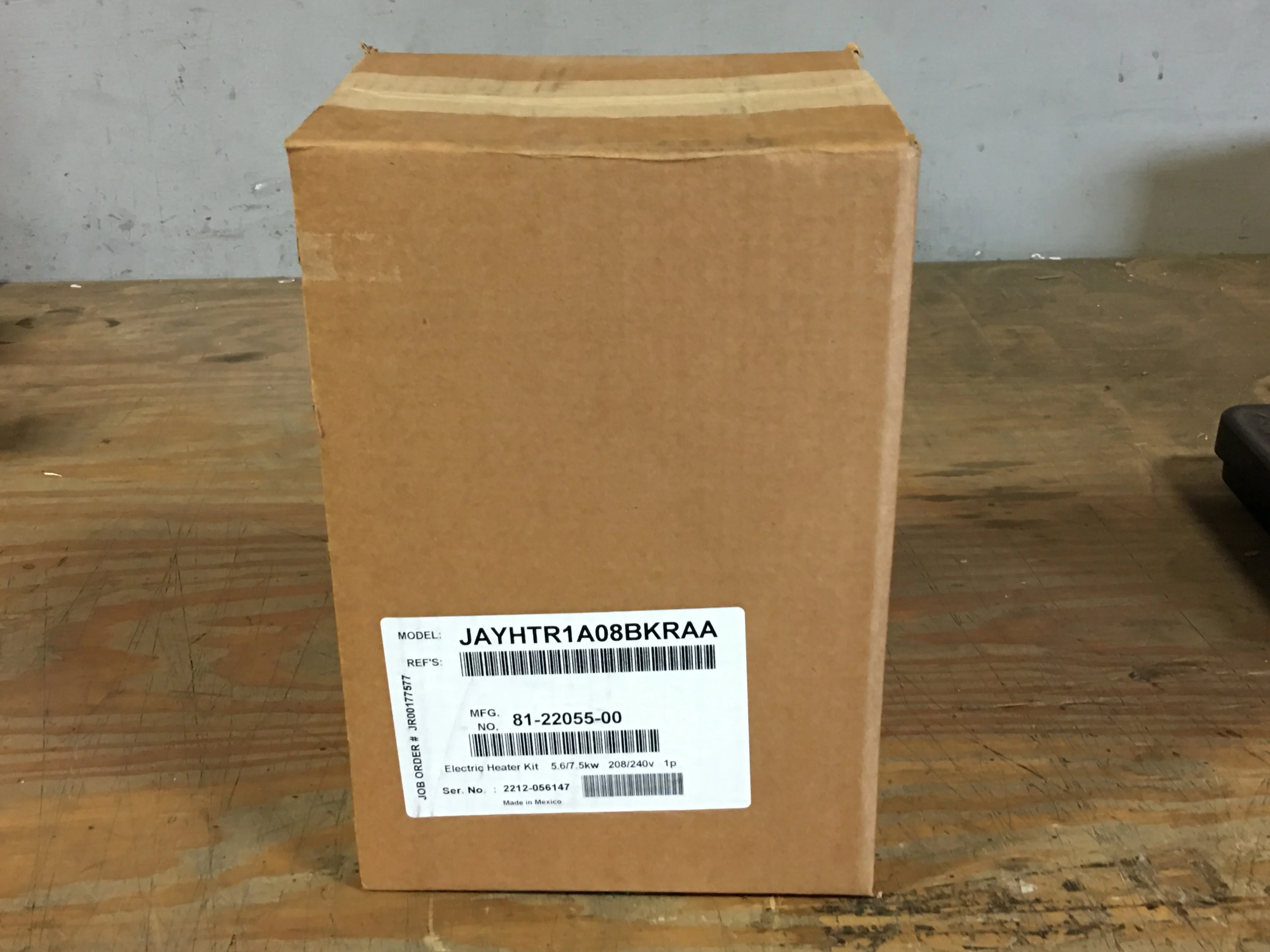 8KW HEAT KIT FOR 1.5-5 TON ALUMINUM AIR HANDLERS 240/60/1 - Image 4