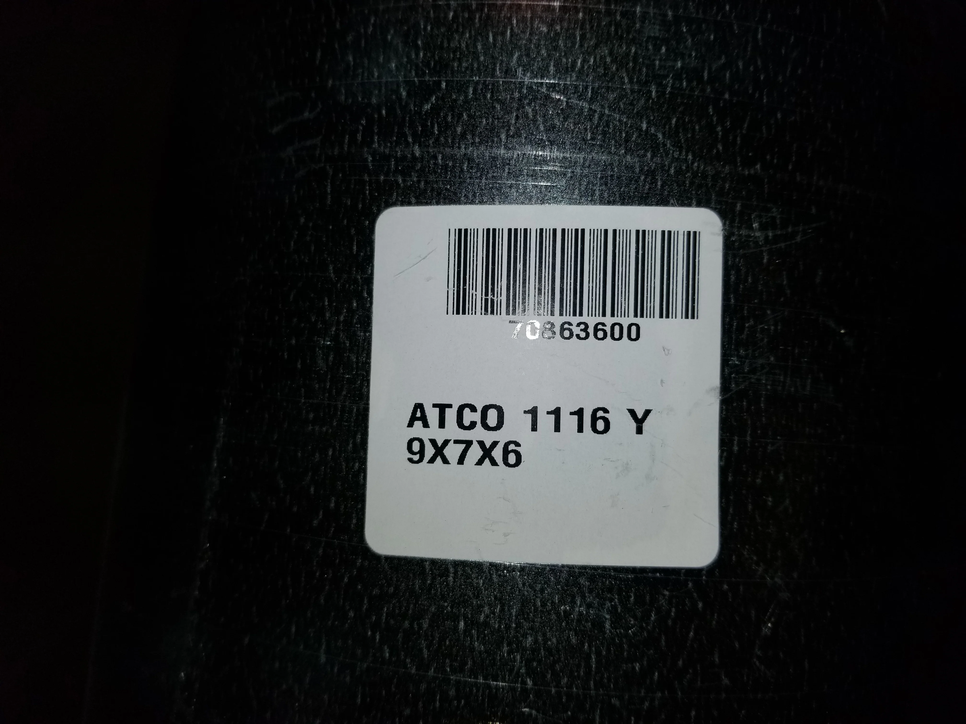 9" X 7" X 6" GALVANIZED STRAIGHT WELDED WYE - Image 3