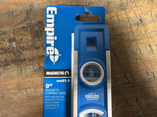 9" Blue Magnetic Torpedo Level - Image 2