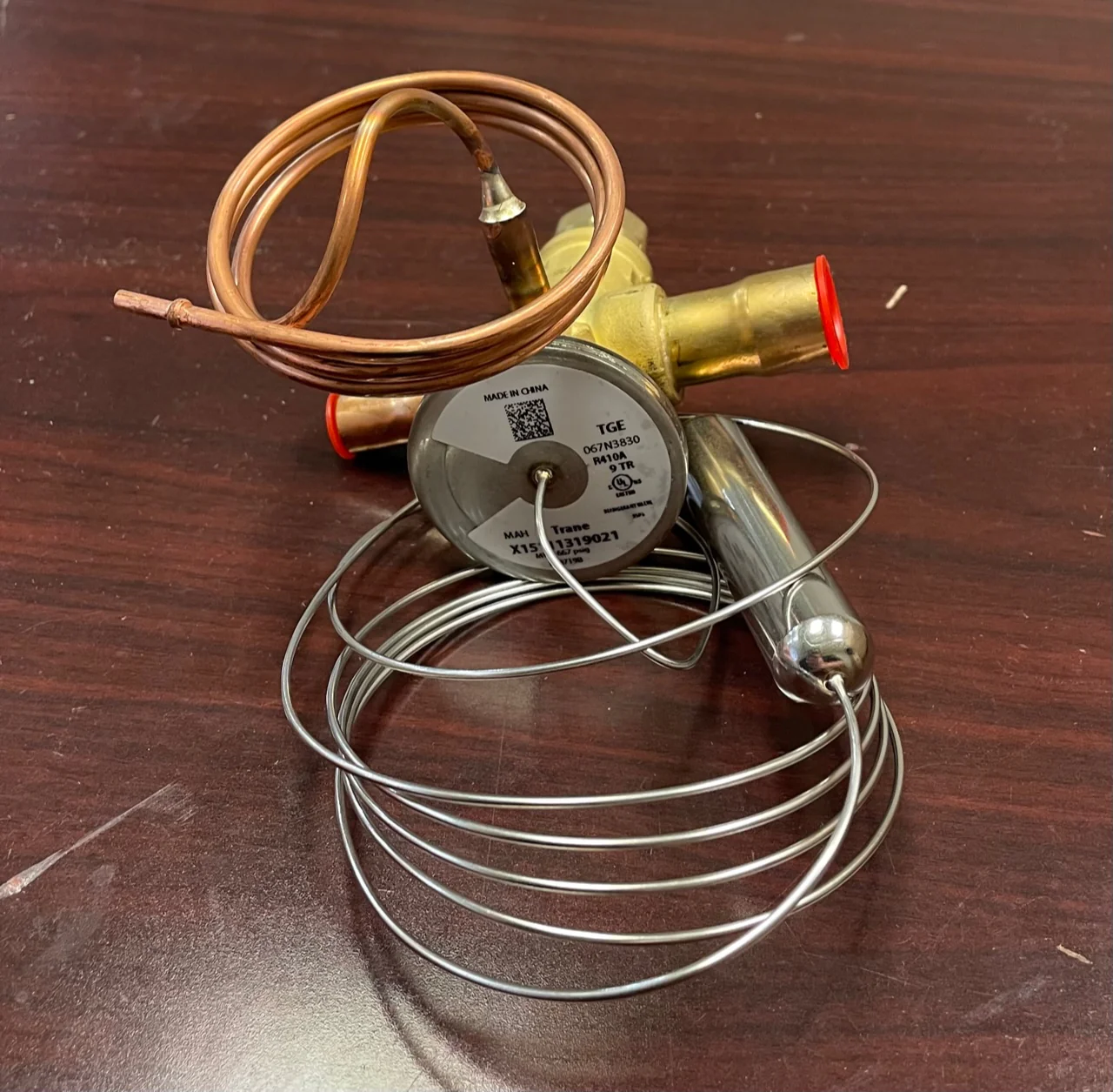 9 Ton Thermostatic Expansion Valve, R-410A - Image 2