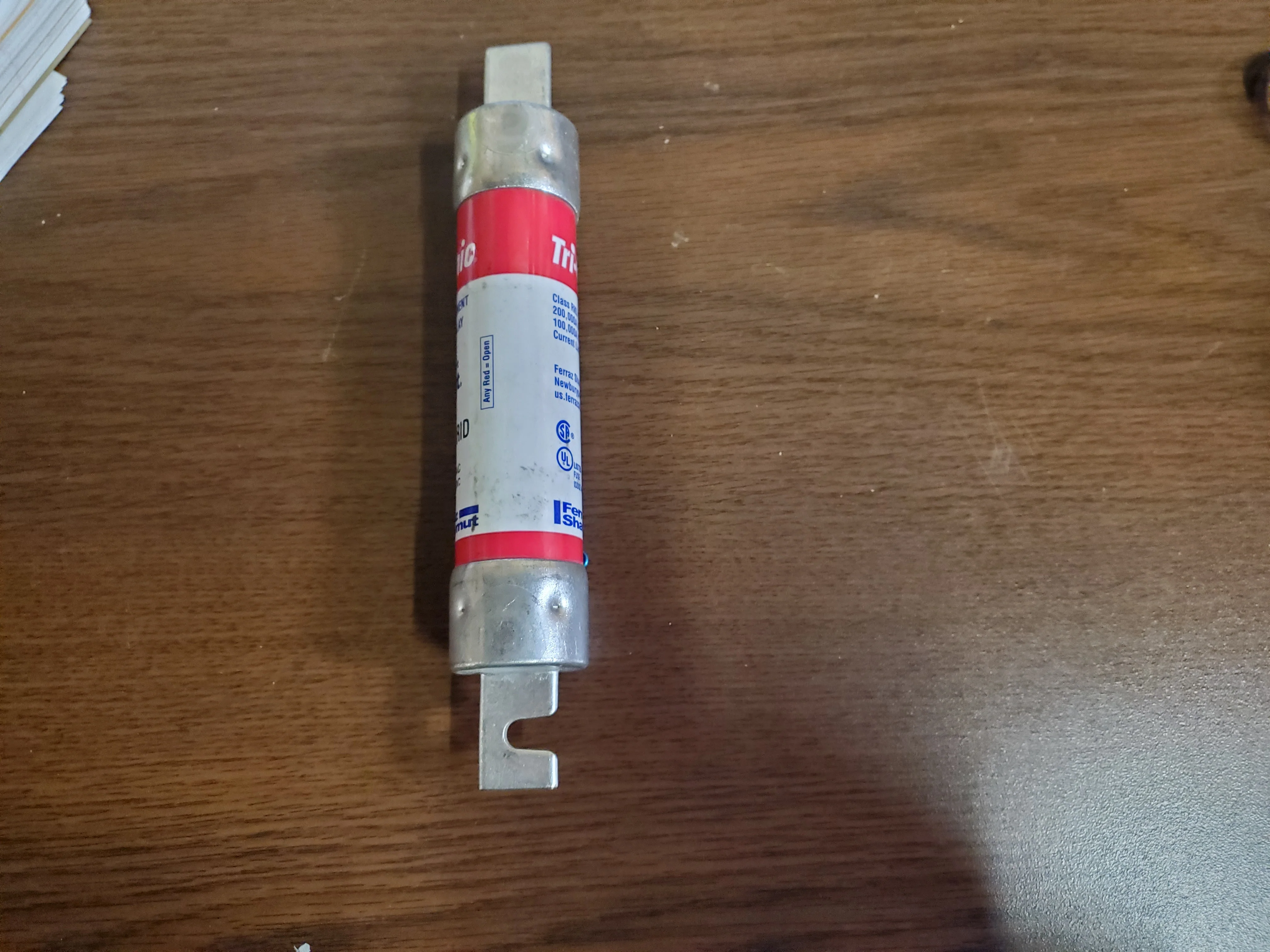 90 AMP 600 VAC DUAL ELEMENT TIME DELAY FUSE