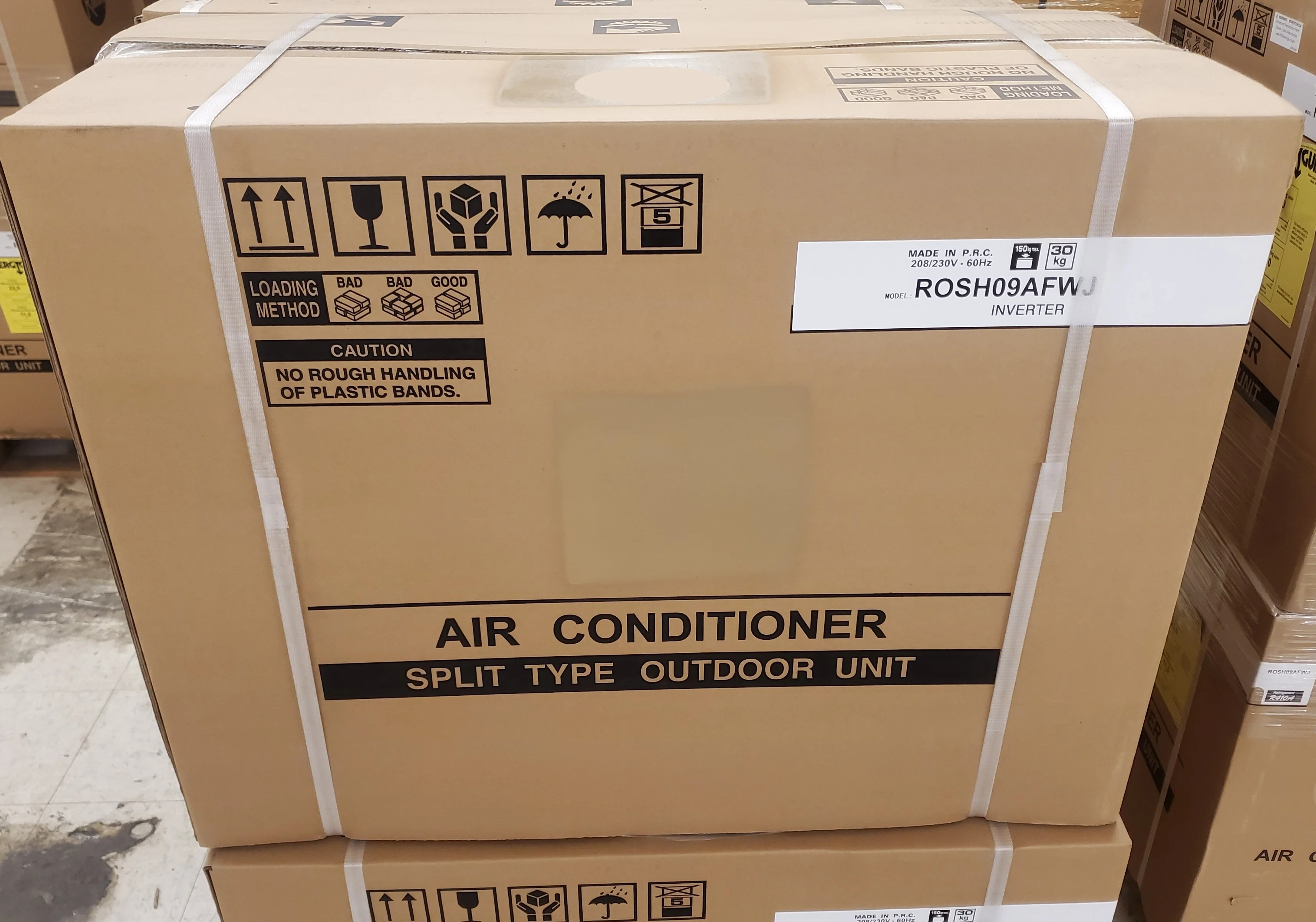 9,000 BTU Classic Plus Series Single-Zone Inverter Outdoor Mini-Split Heat Pump Unit - Image 7