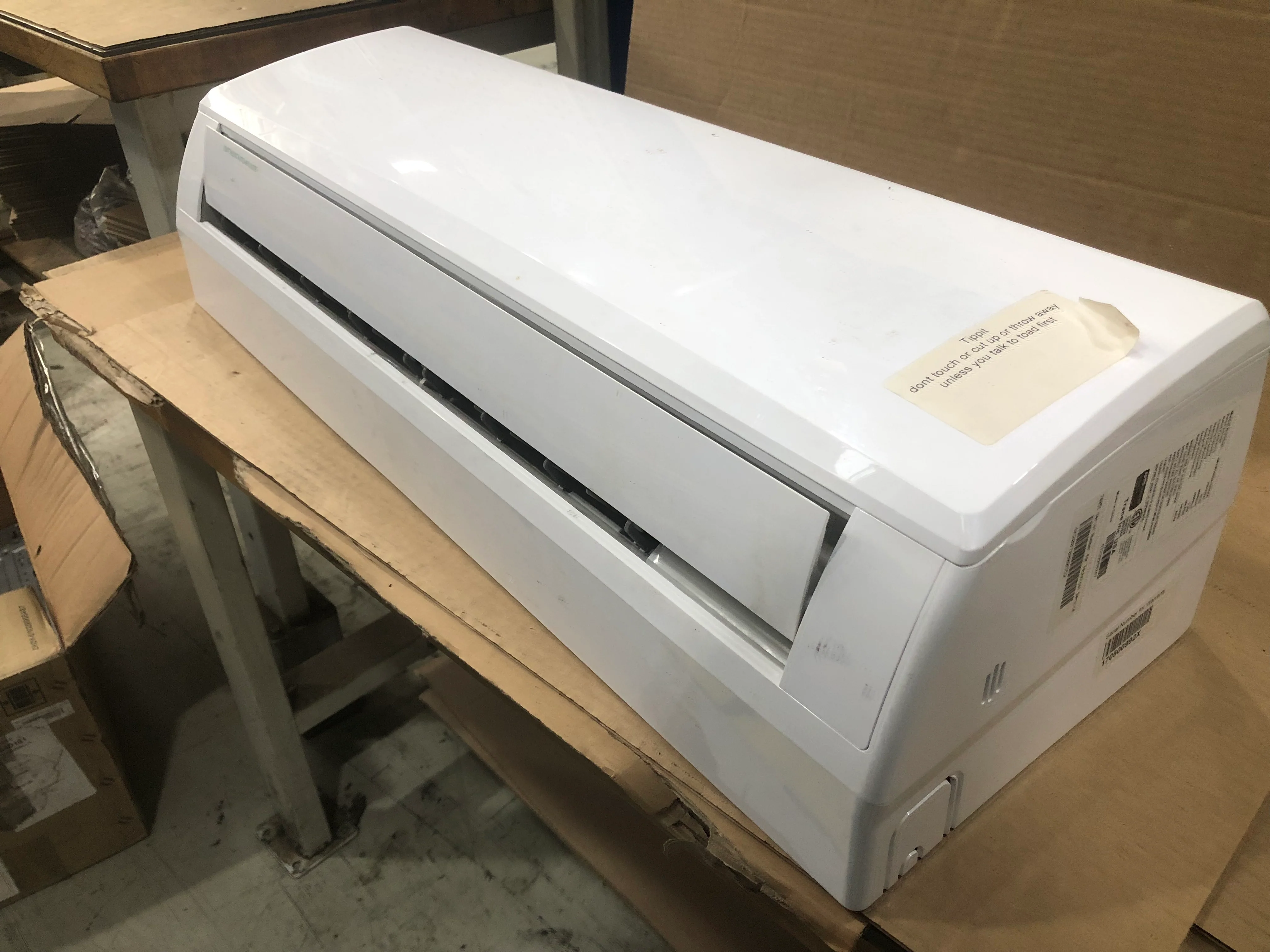 9,000 Btu Indoor High Wall Ductless Single Zone Mini-Split Heat Pump, 208-230/60/1 R-410A 16 Seer - Image 2