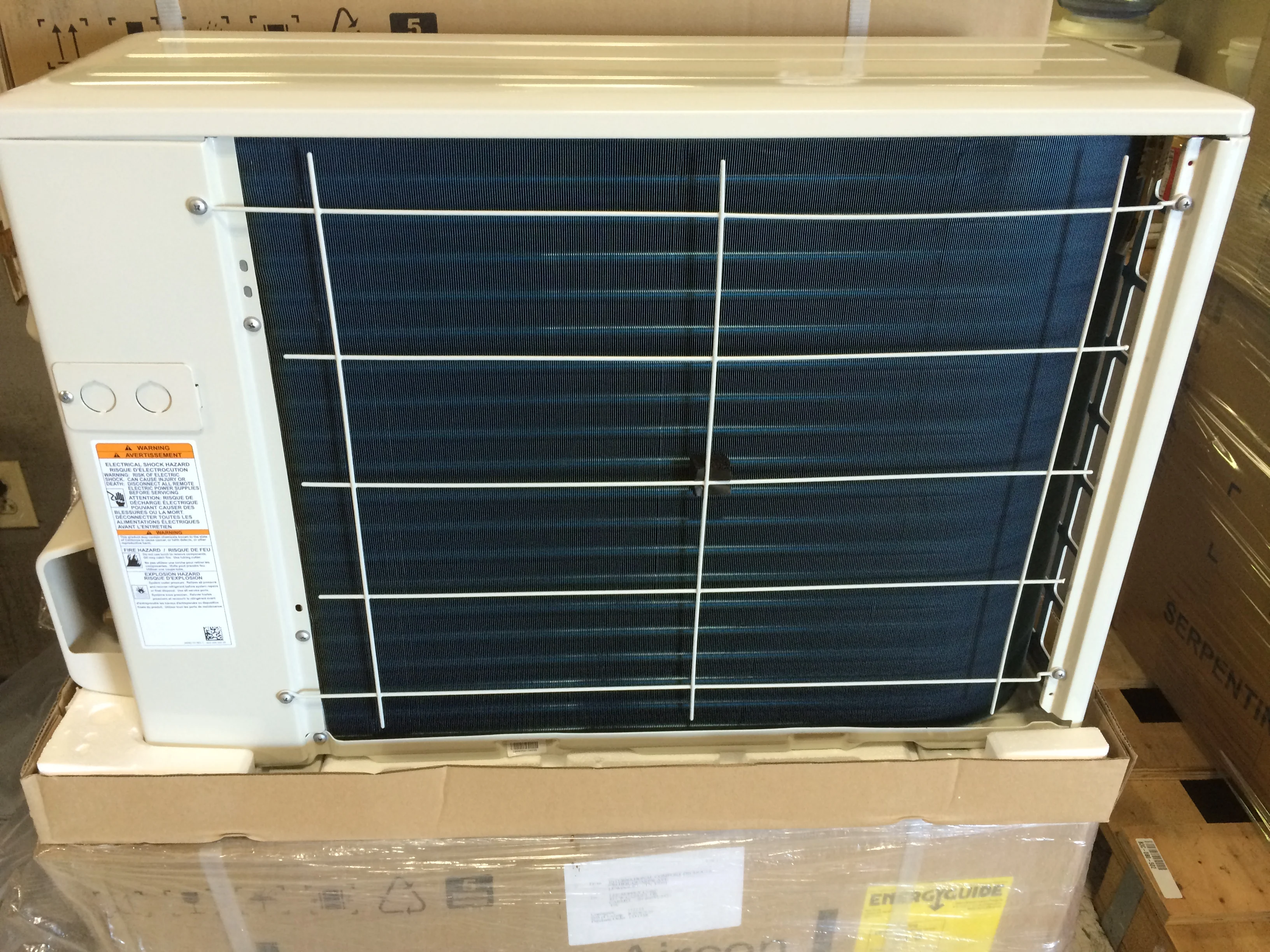 9,000 BTU Outdoor Mini-Split Heat Pump Unit 208-230/60/1 R-410A - Image 4