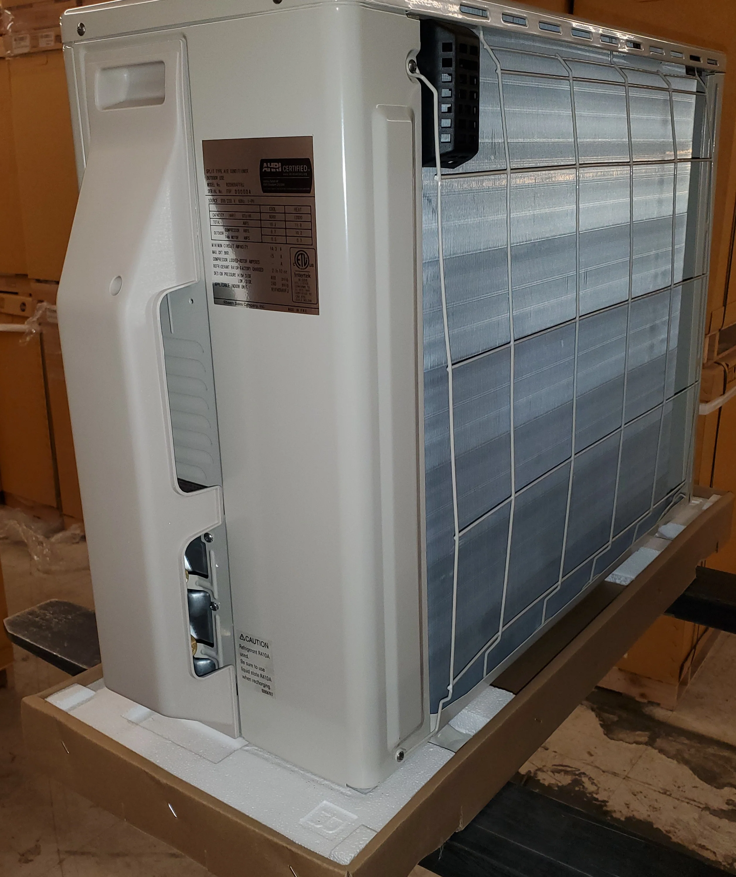 9,000 BTU Prestige Series Single-Zone Inverter Outdoor Mini-Split Heat Pump Unit - Image 4