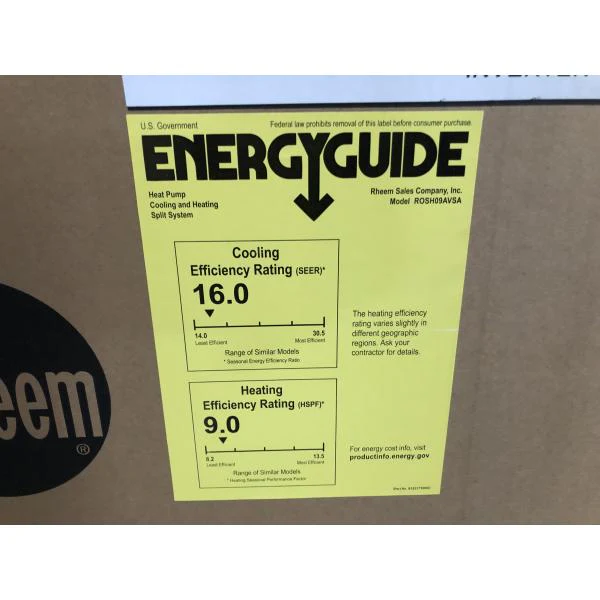 9,000 BTU Single Zone Classic Inverter Outdoor Heat Pump & Indoor Wall Mount Air Handler Set 16 SEER - Image 4