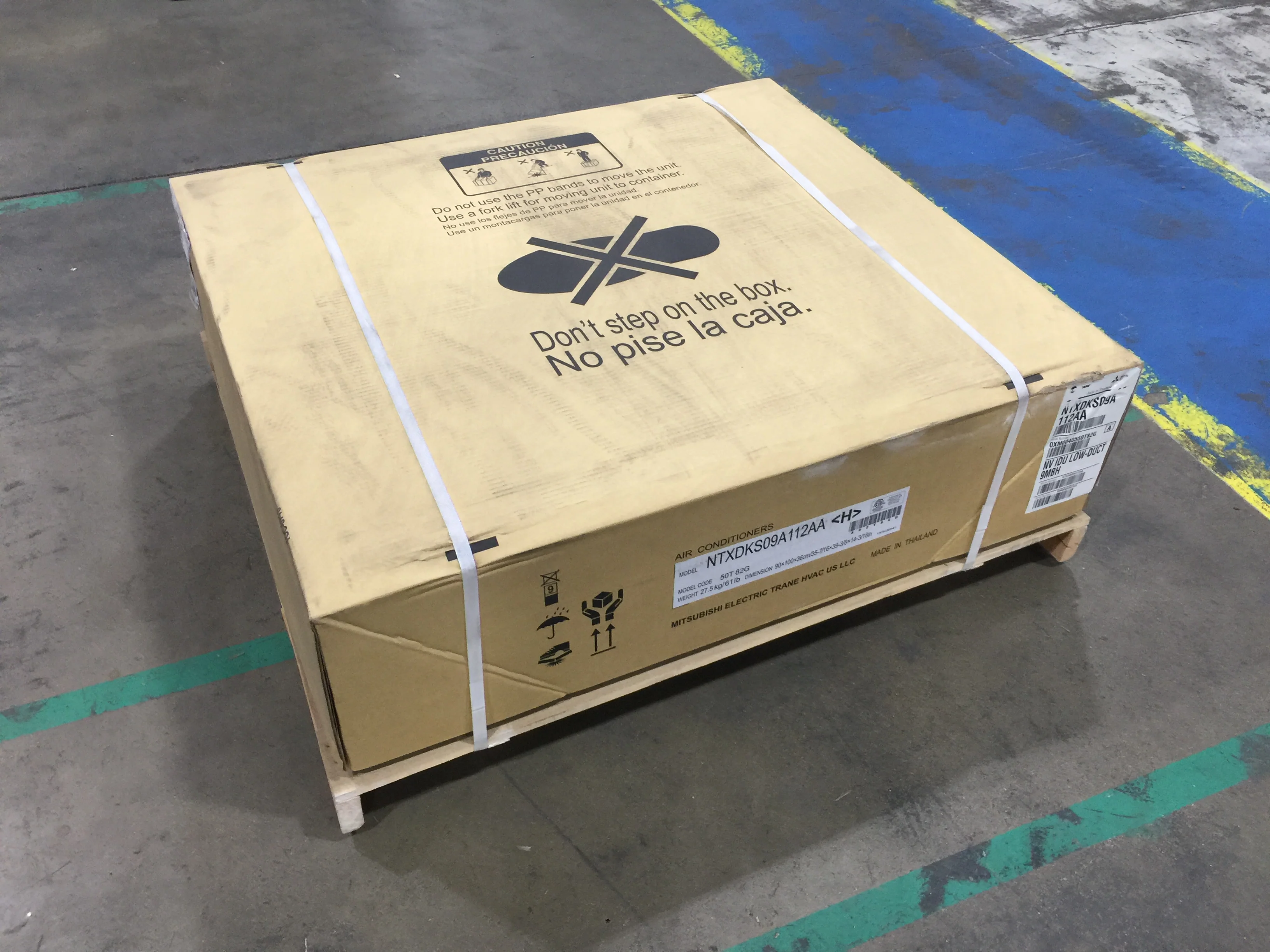 9,000 Btu Single Zone Indoor Horizontal Ducted Heat Pump Mini Split; 19 Seer, 208-230/60/1, R-410A - Image 10