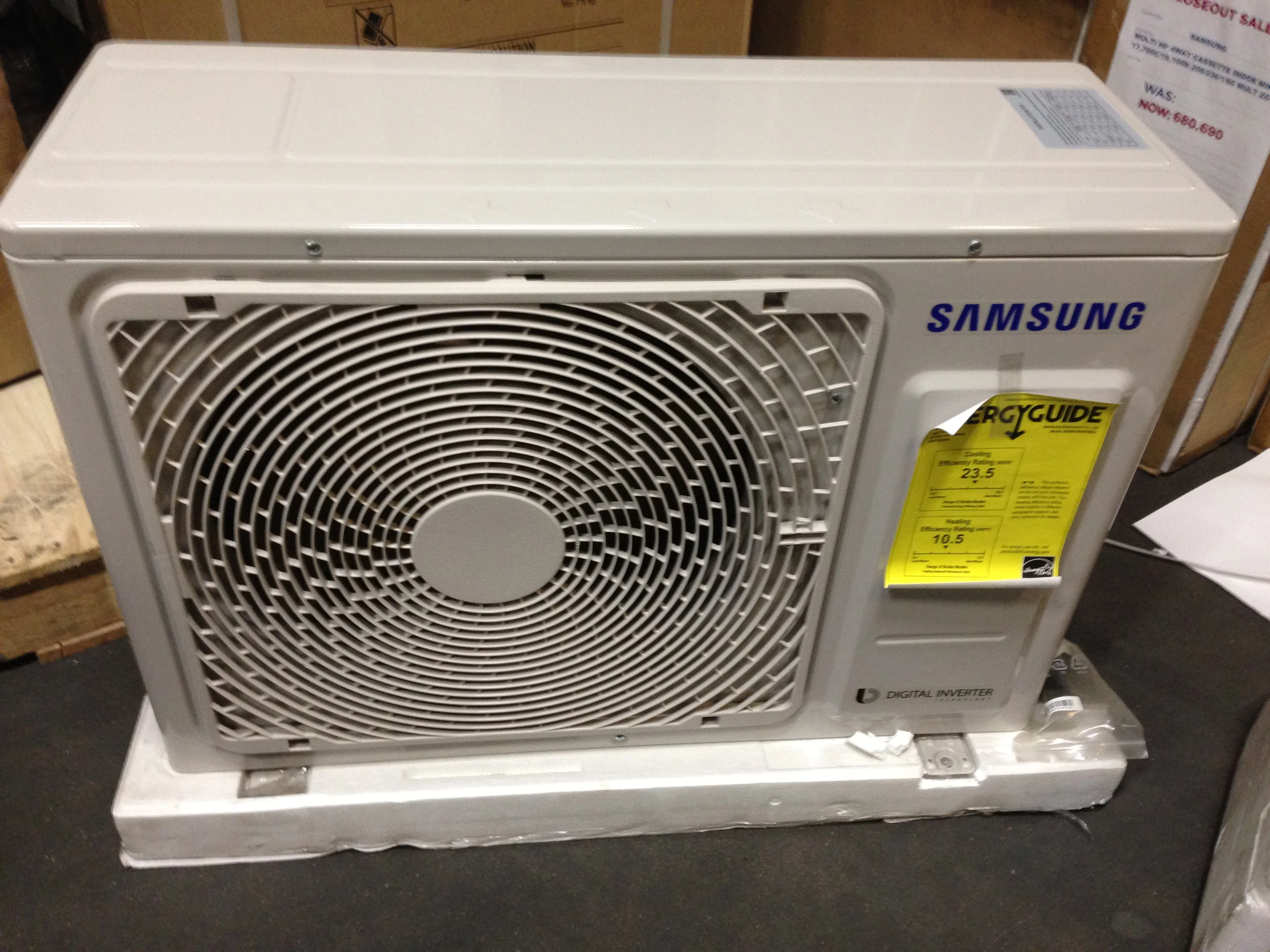 9,000 BTU Single Zone Max Heat Outdoor Mini-Split Digital Inverter Heat Pump - Image 2